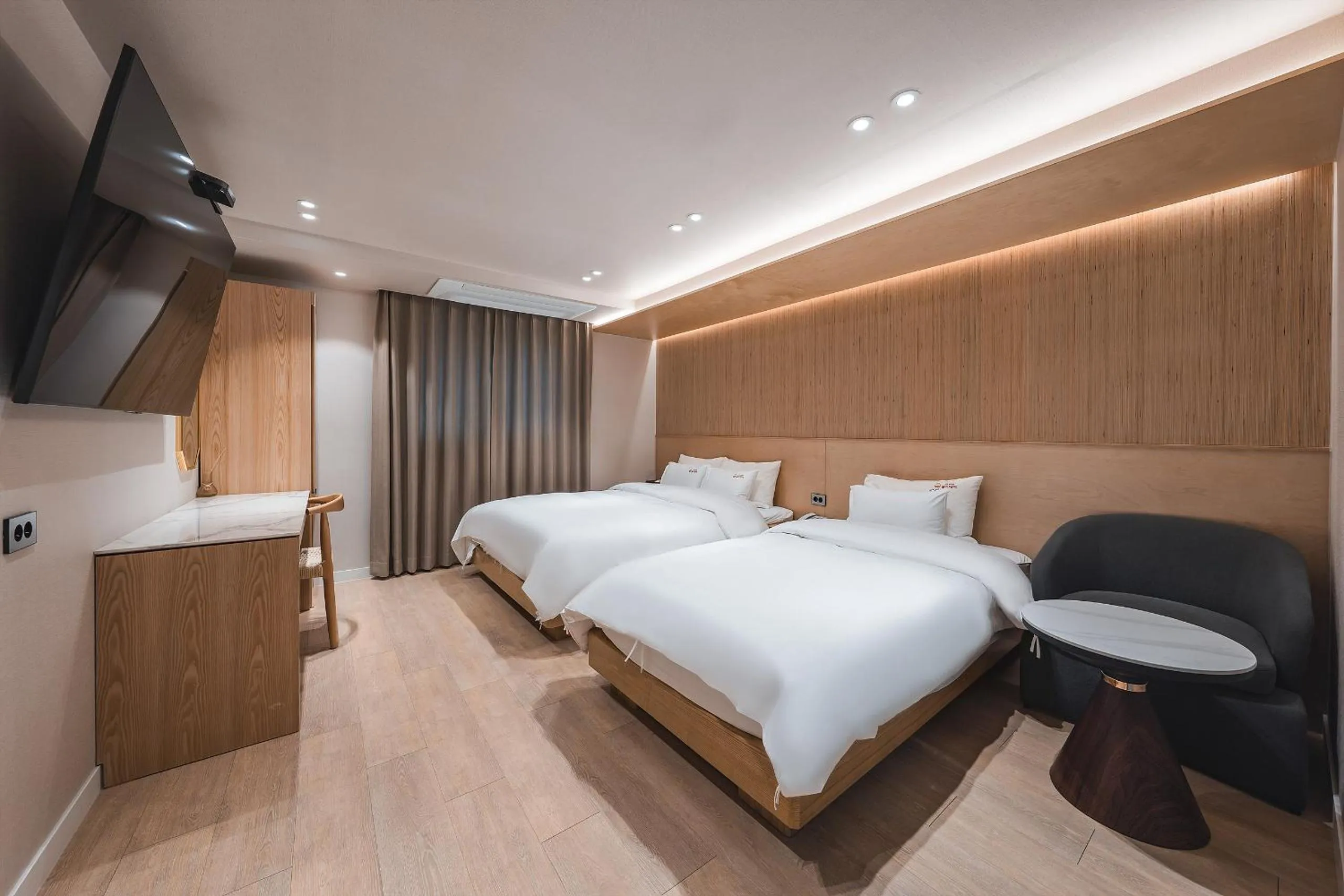 Bed in Gridt Hotel & Home