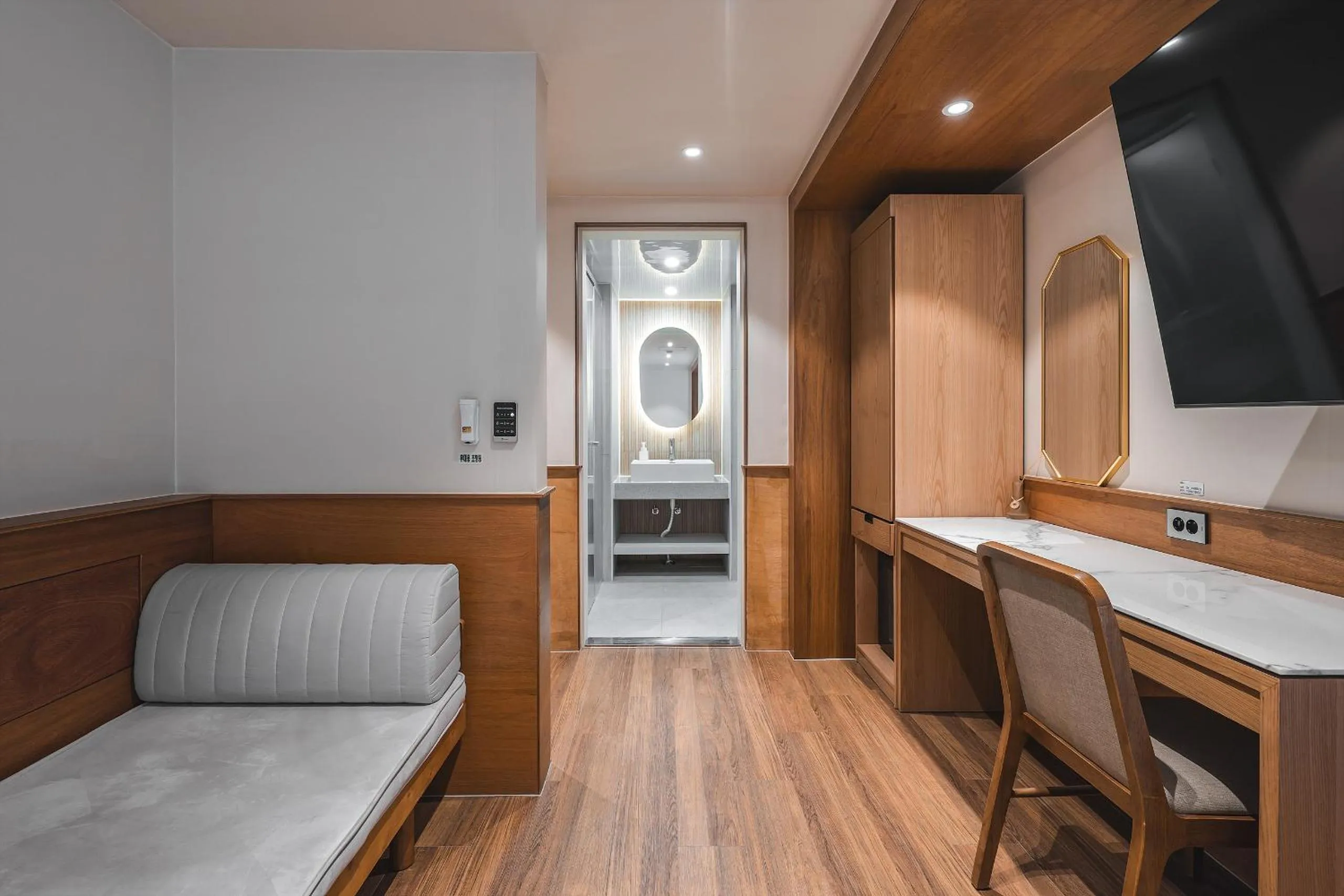 Bed in Gridt Hotel & Home