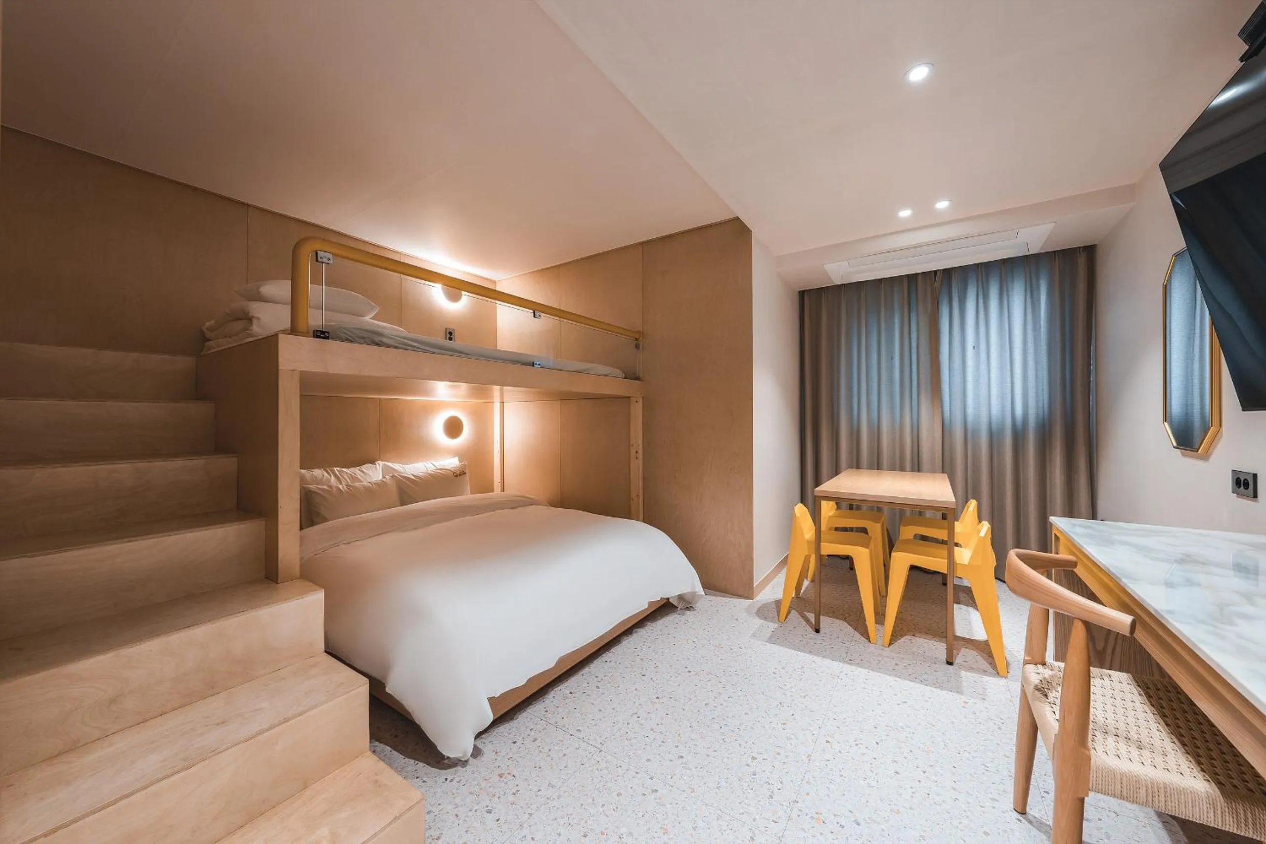 Bed in Gridt Hotel & Home