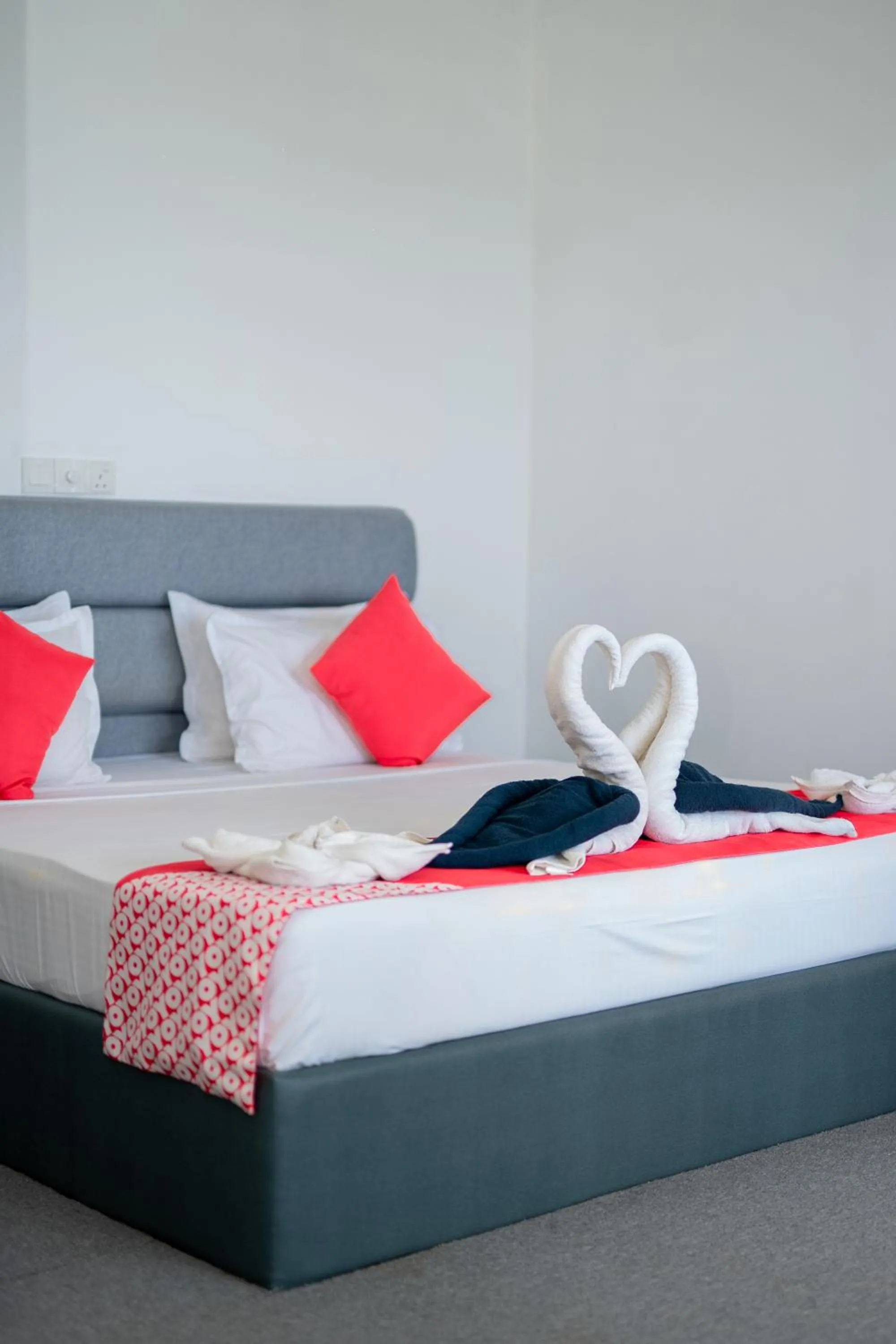 Bedroom in New Wave Beach Resort Unawatuna