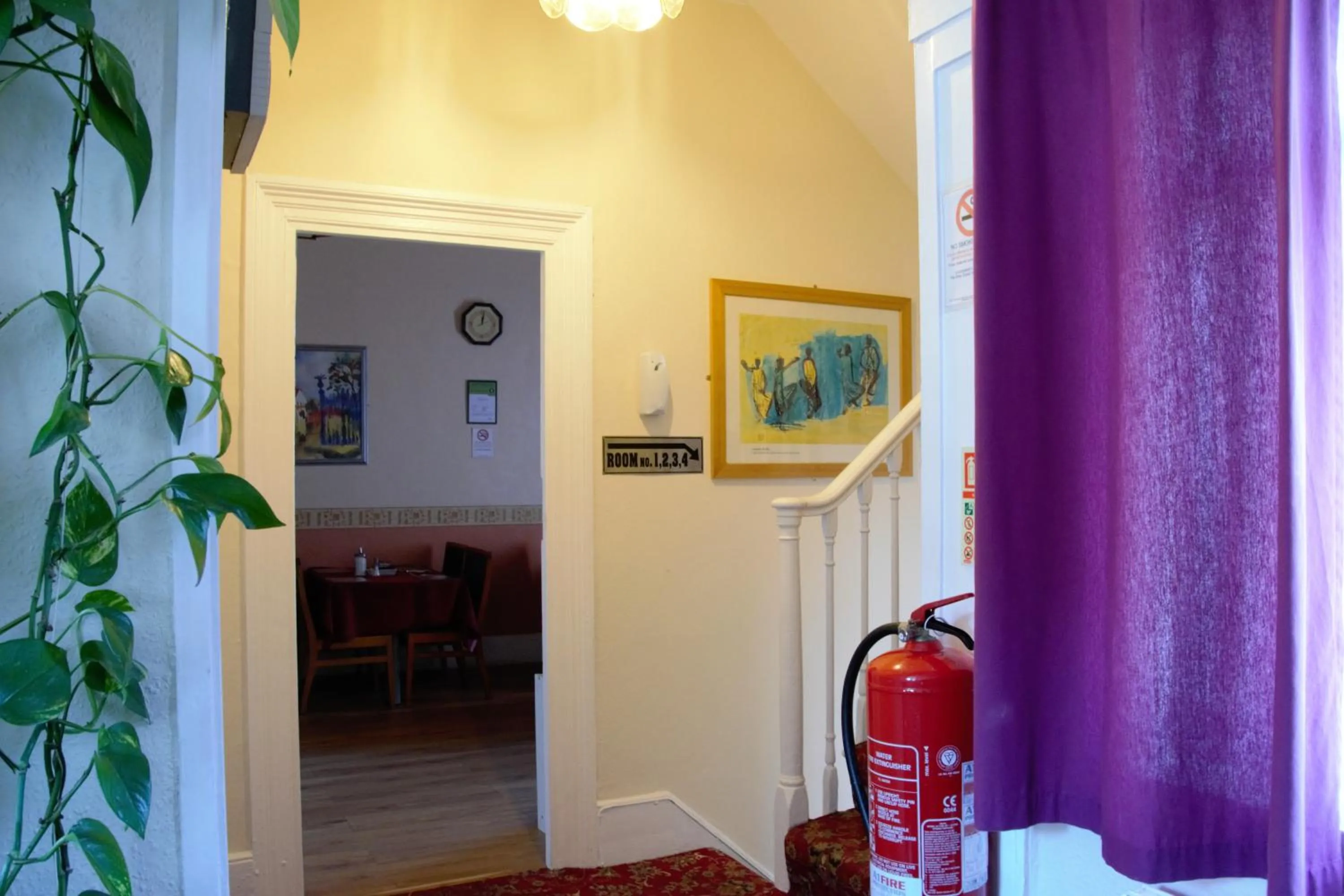 Lobby or reception in Bow Guest House