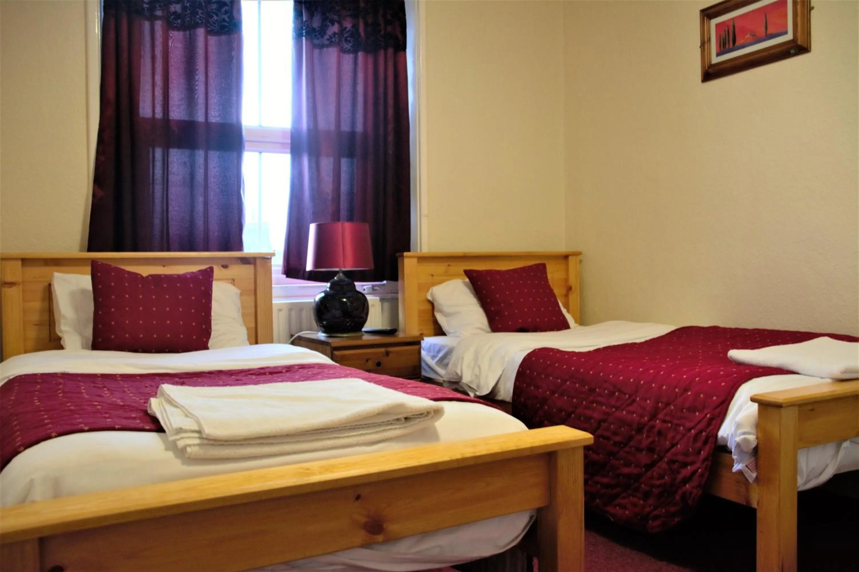 Bed in Bow Guest House