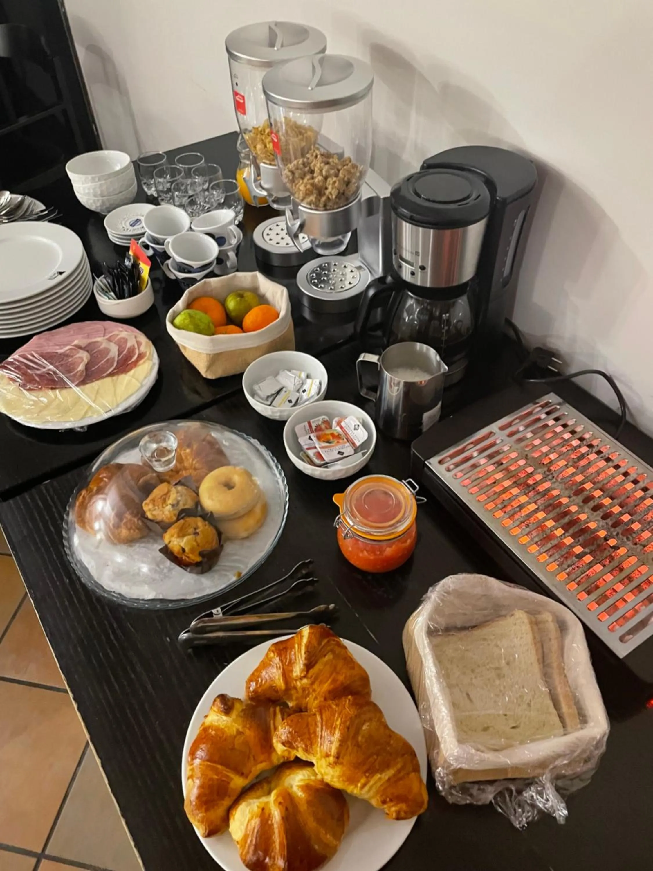 Breakfast in Hotel Castillo Valdés Salas