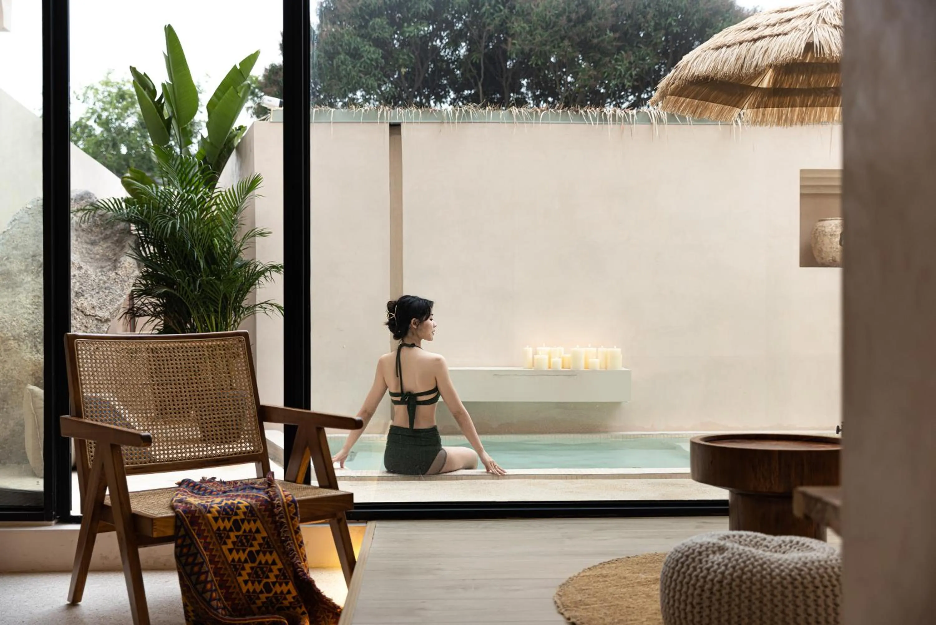 People in Xiamen Littoral Villa