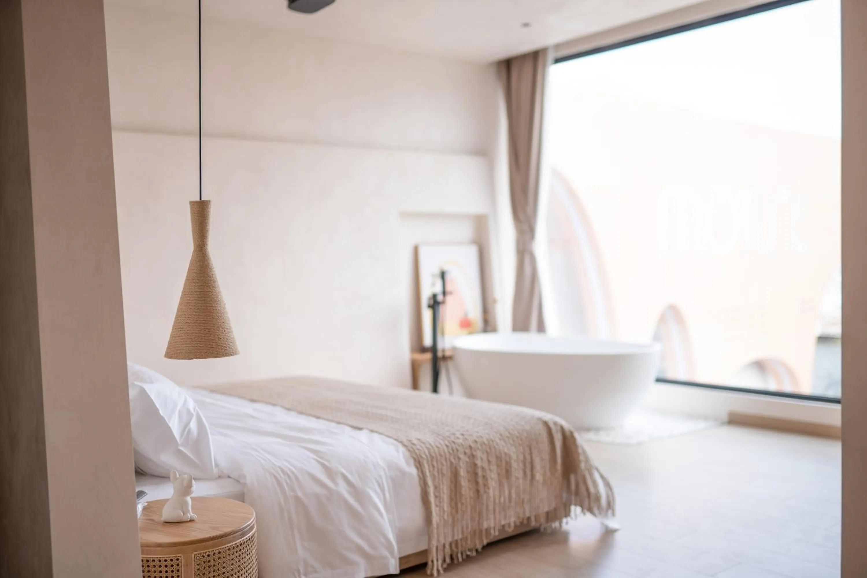 Bed in Xiamen Littoral Villa