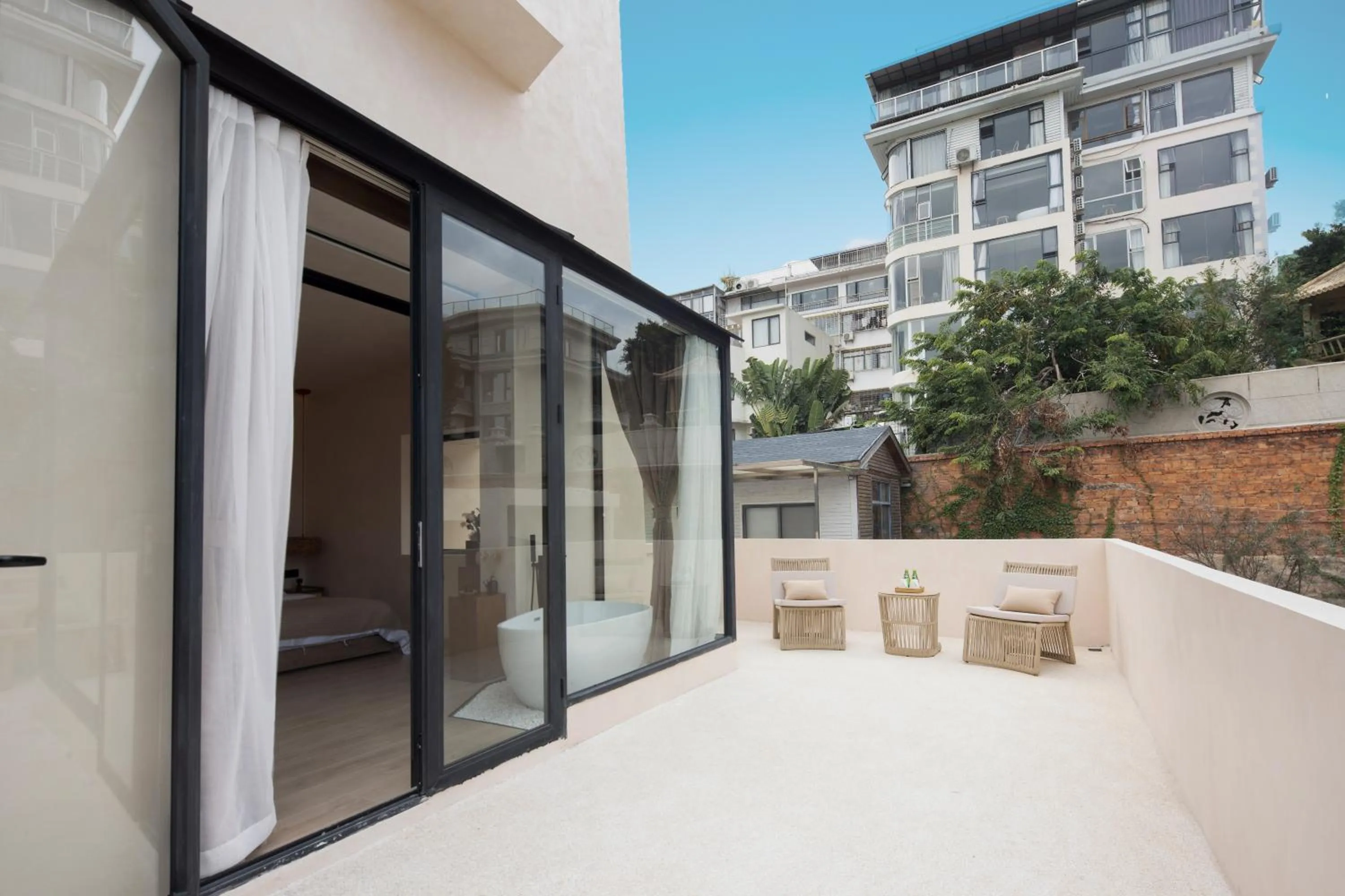 Balcony/Terrace in Xiamen Littoral Villa