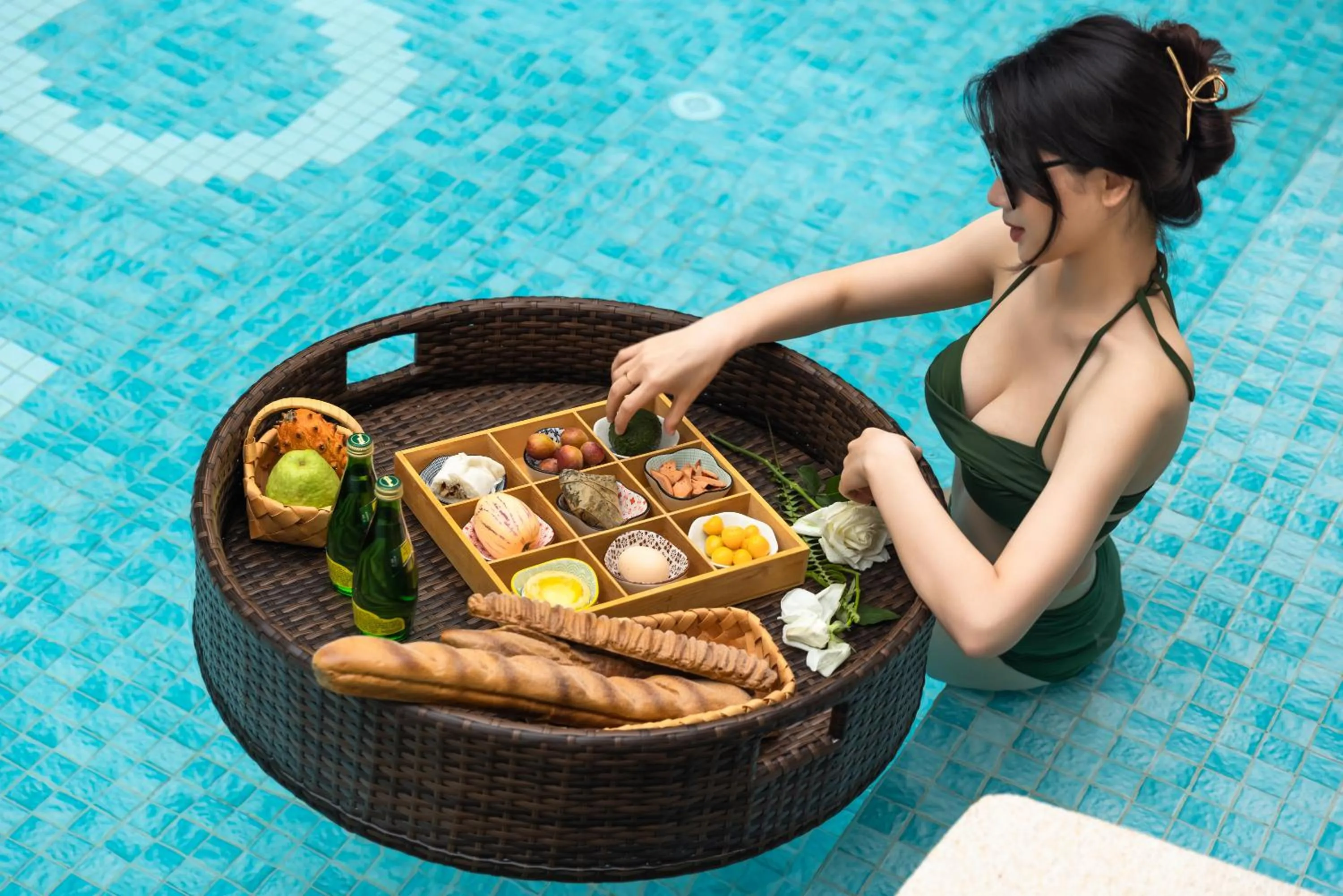 People in Xiamen Littoral Villa