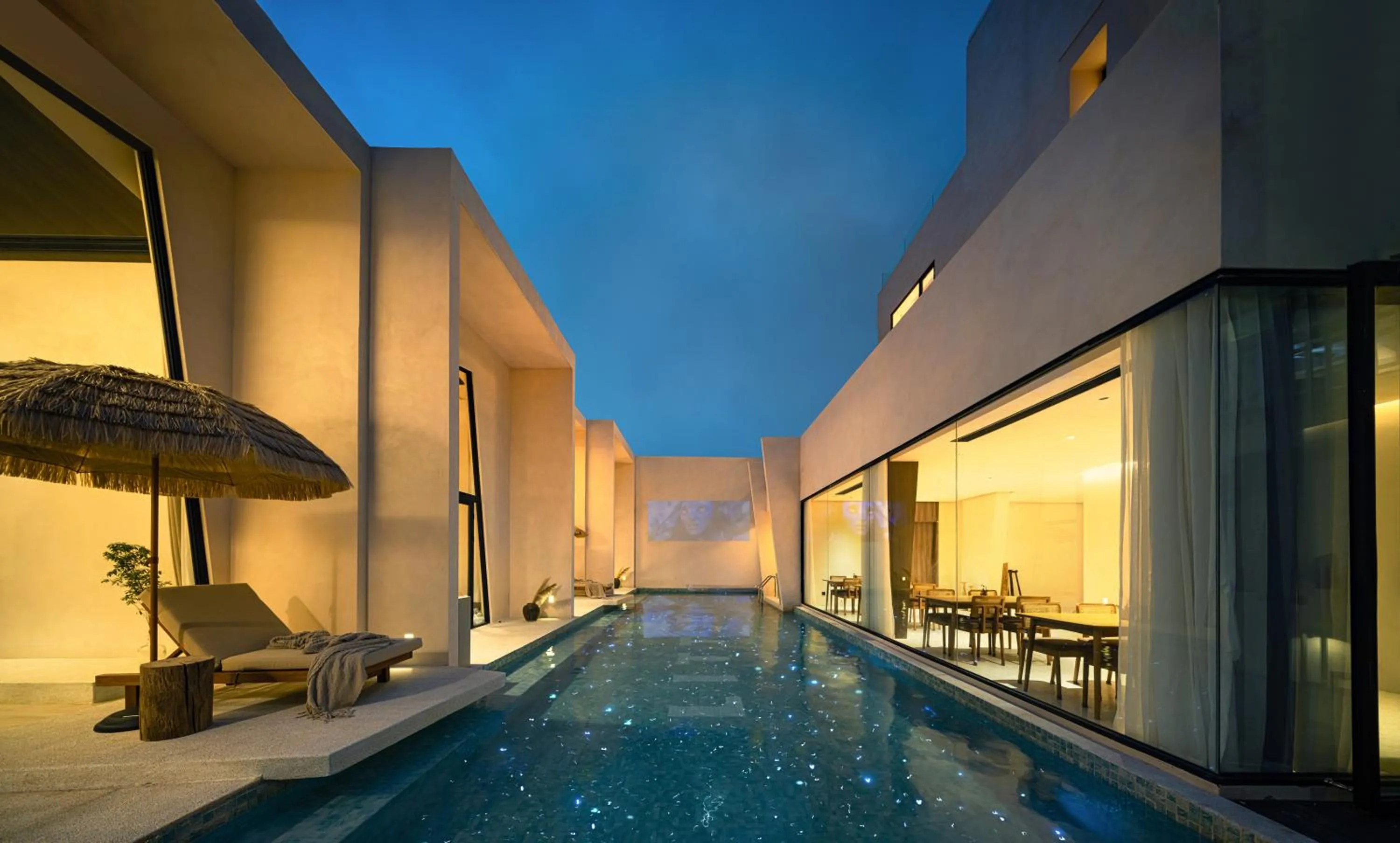 Pool view in Xiamen Littoral Villa