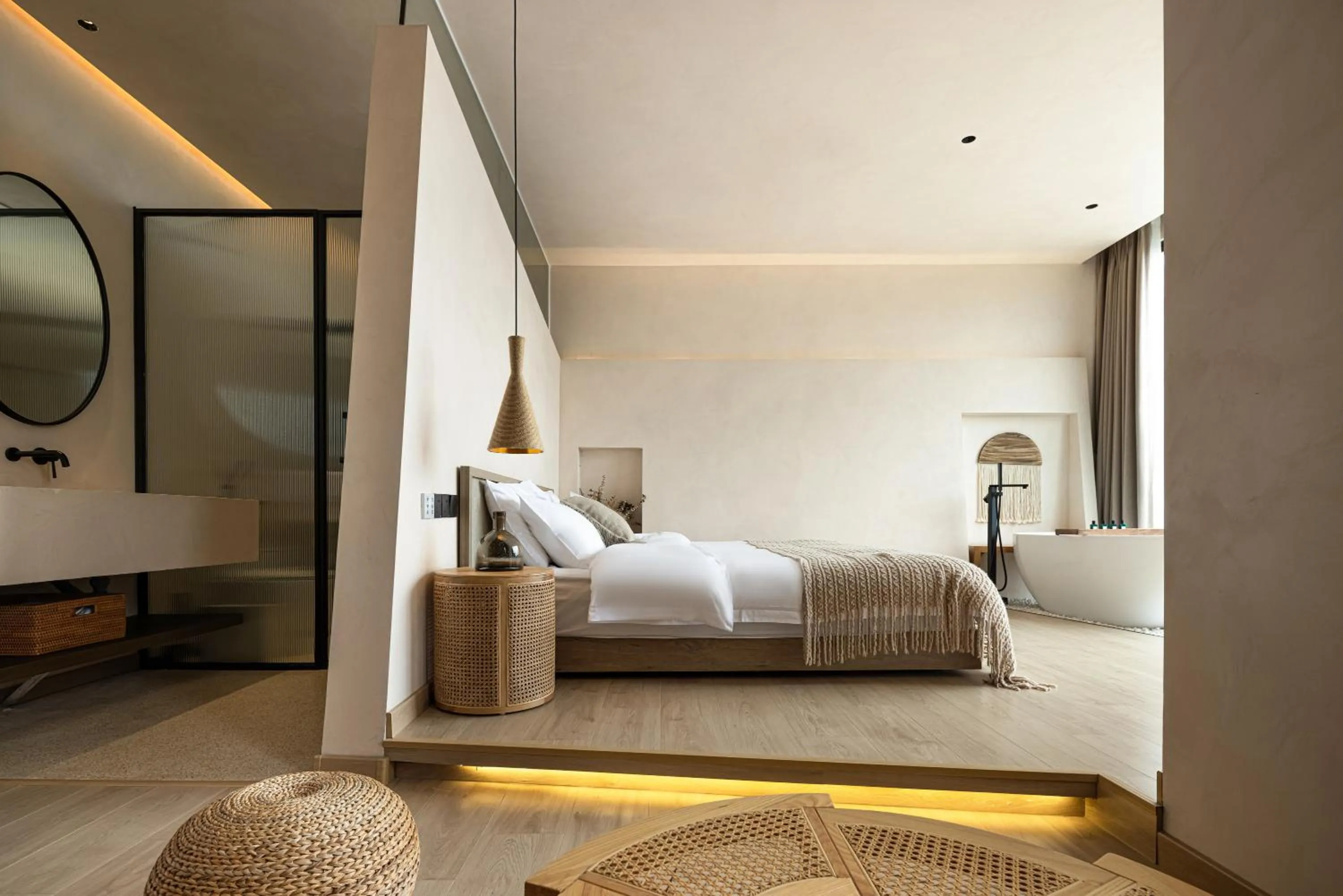 Bed in Xiamen Littoral Villa