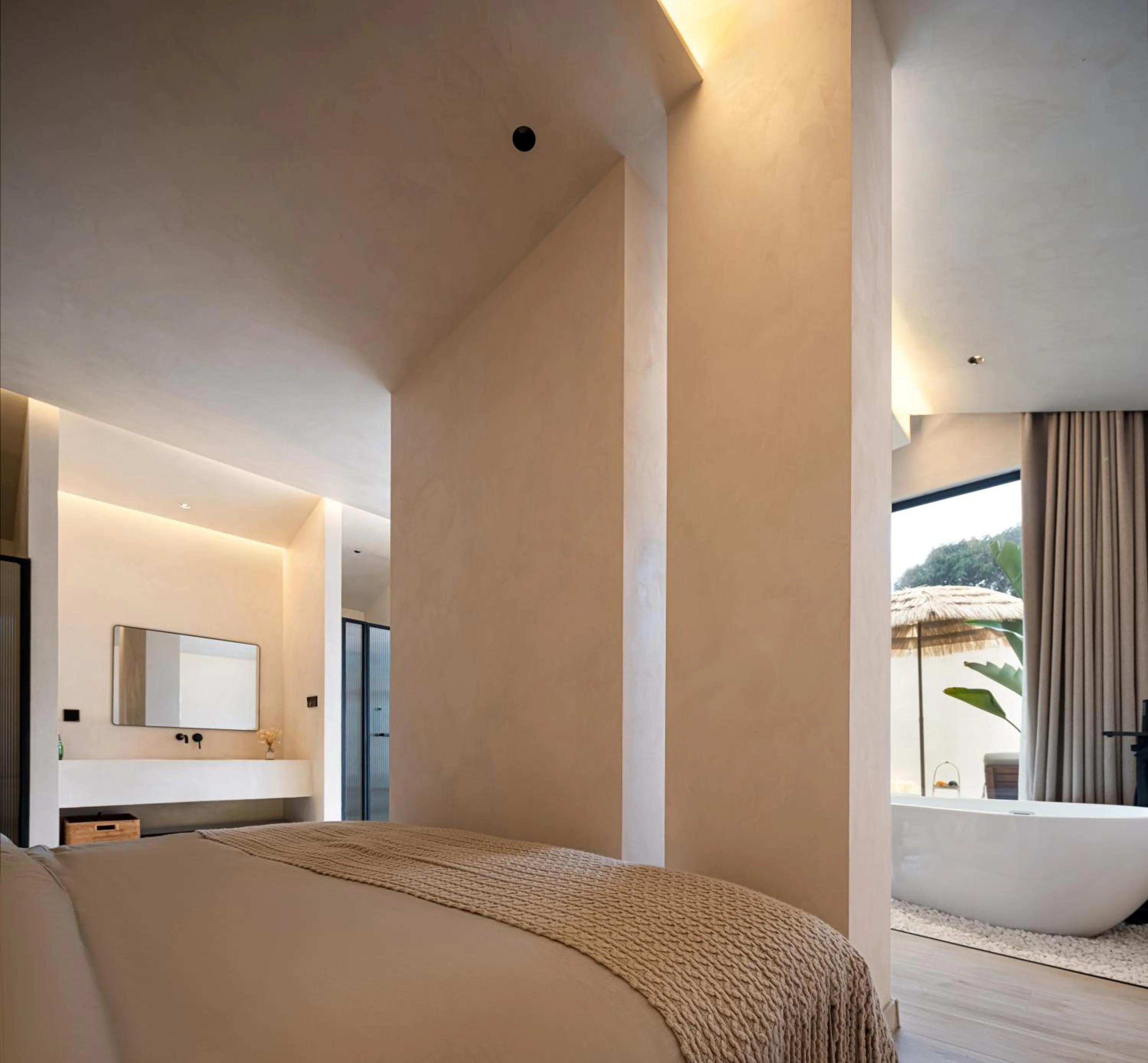 Bed in Xiamen Littoral Villa