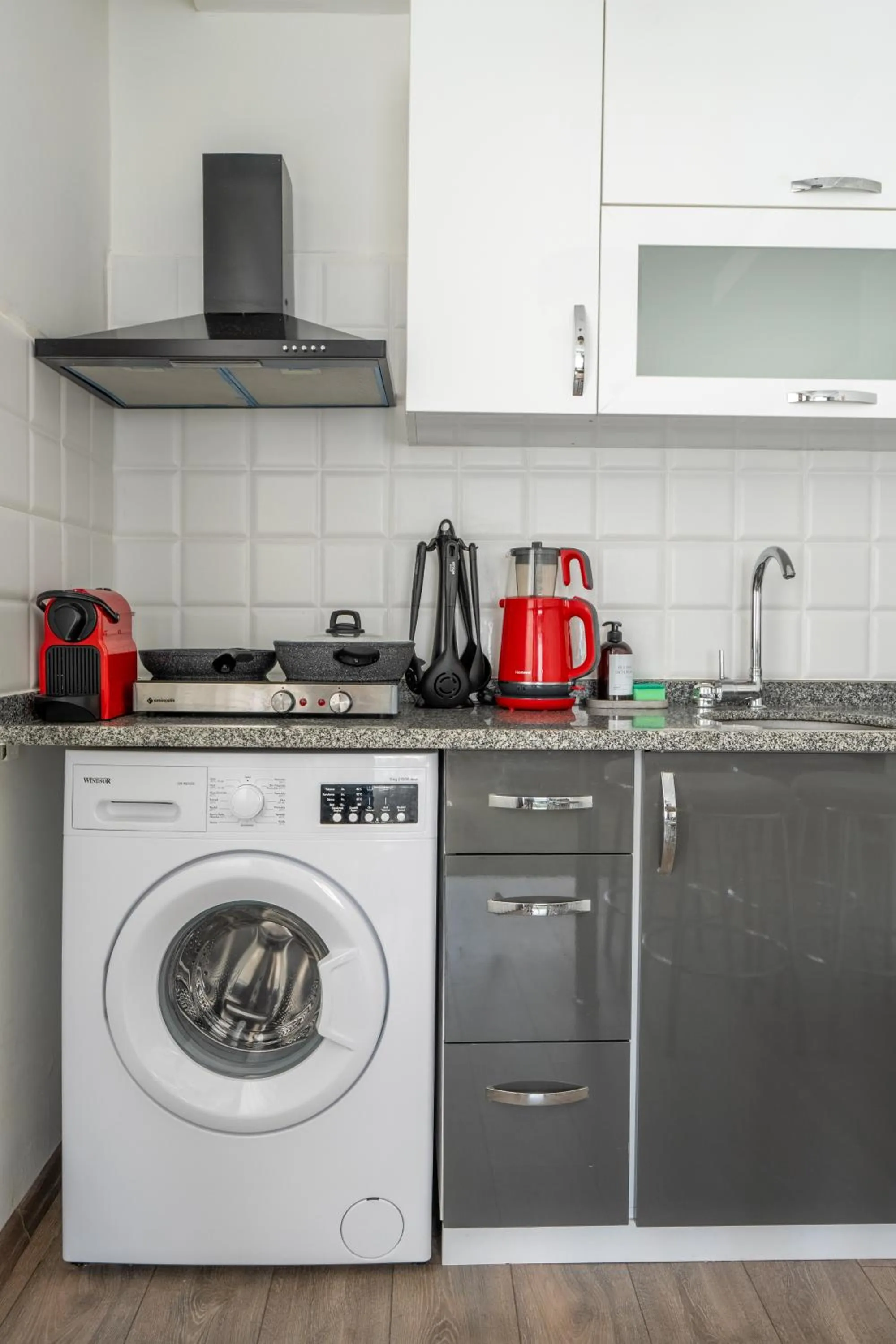 Kitchen or kitchenette in Sorta Hotel