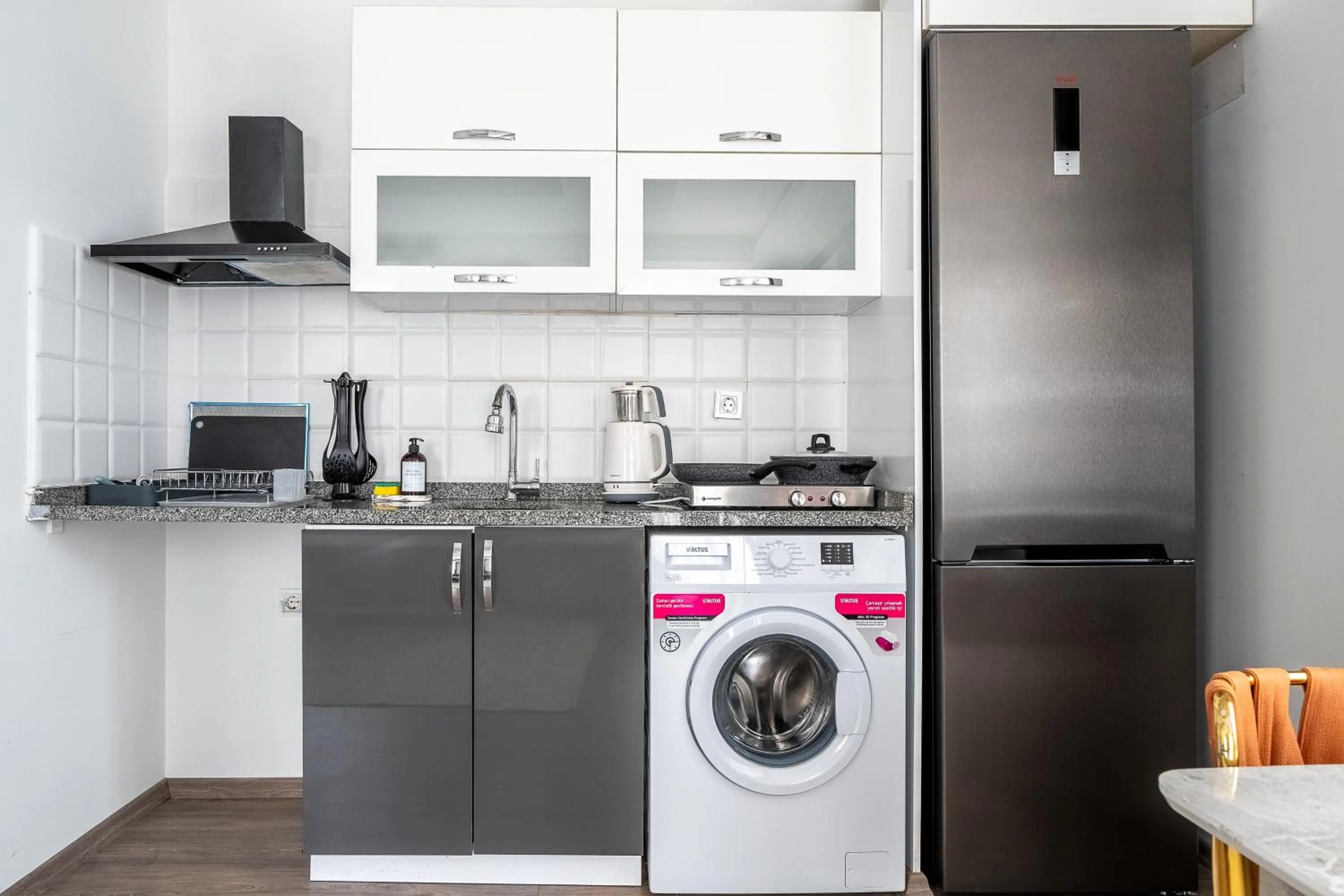 Kitchen or kitchenette in Sorta Hotel