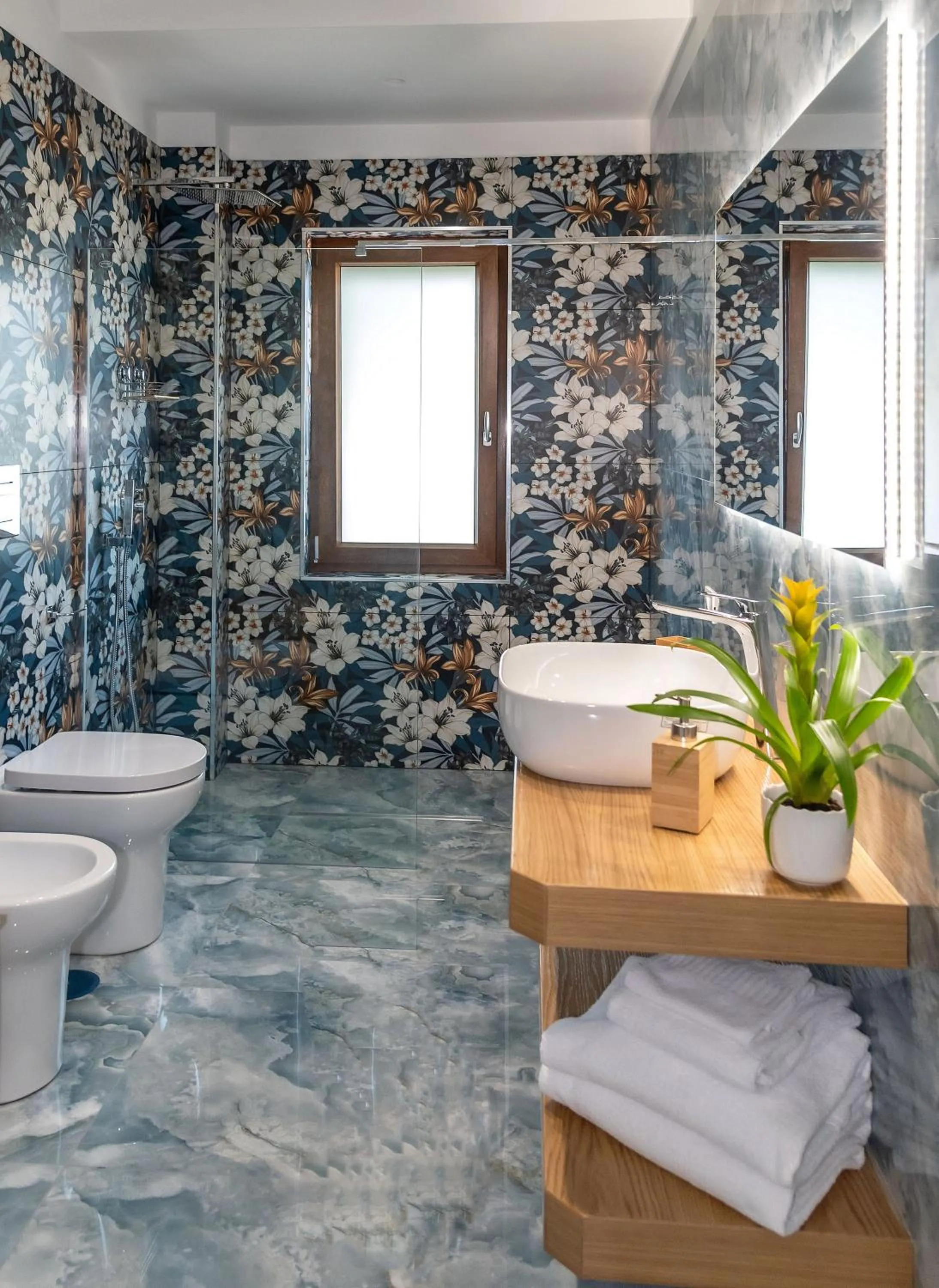 Shower in Maison Matie B&B Ercolano