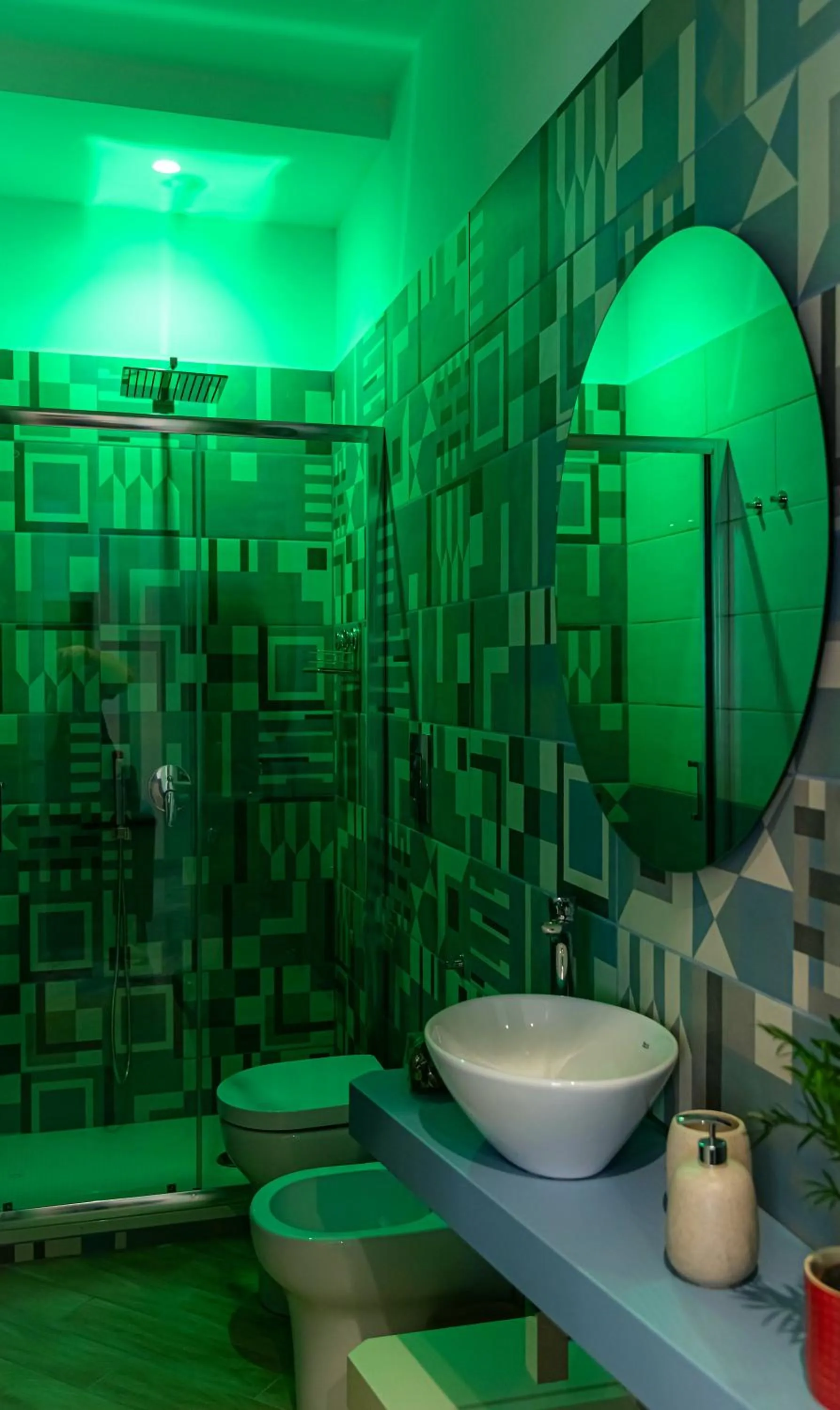 Shower in Maison Matie B&B Ercolano