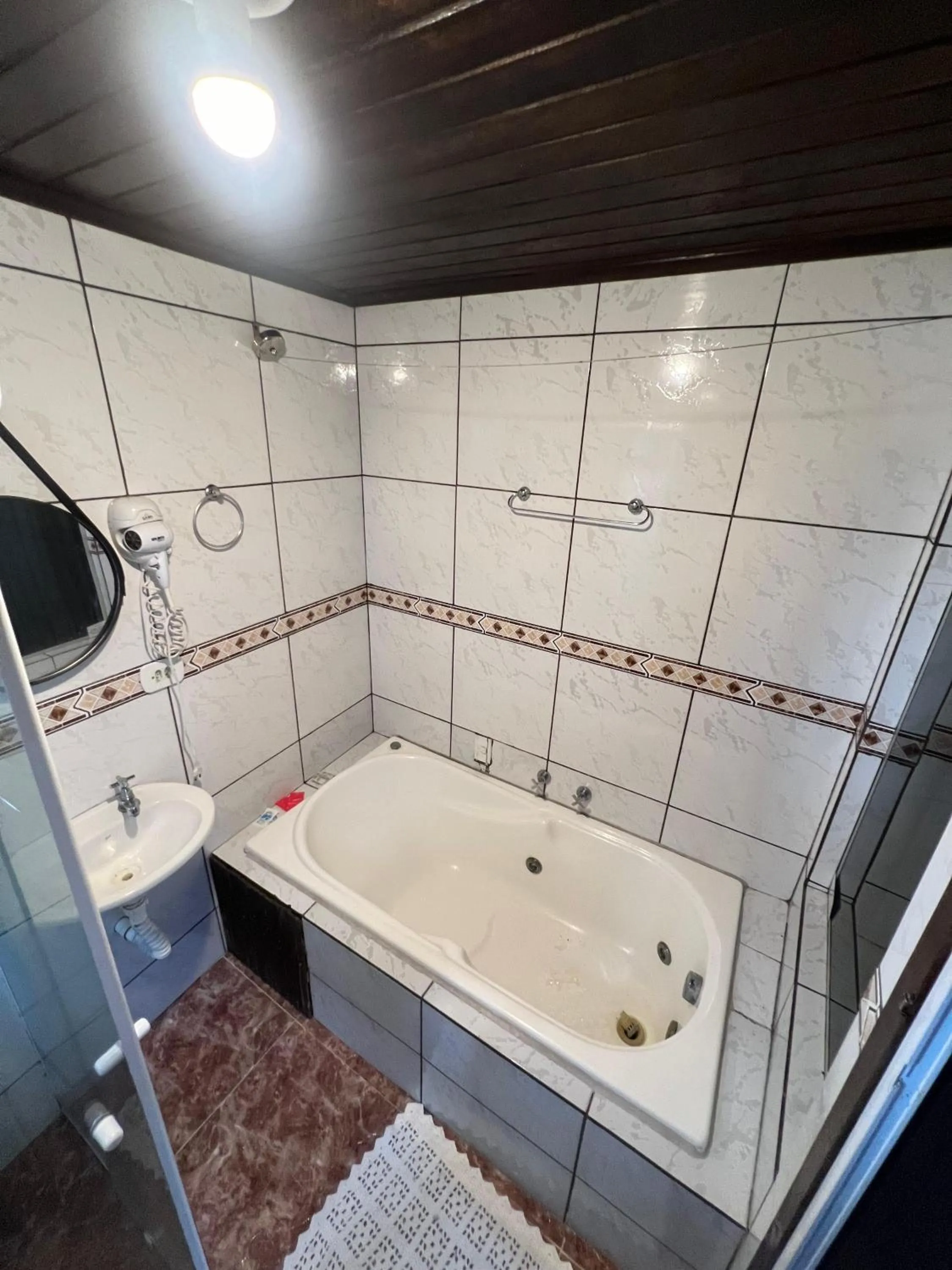 Shower in Pousada Coração da Ilha