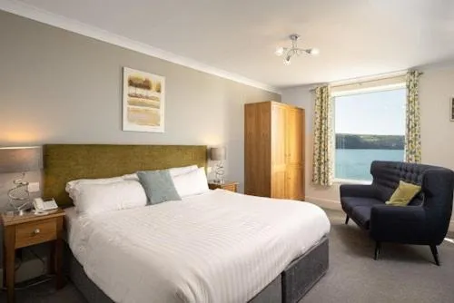 Sea view, Bed in The Cliff Hotel & Spa