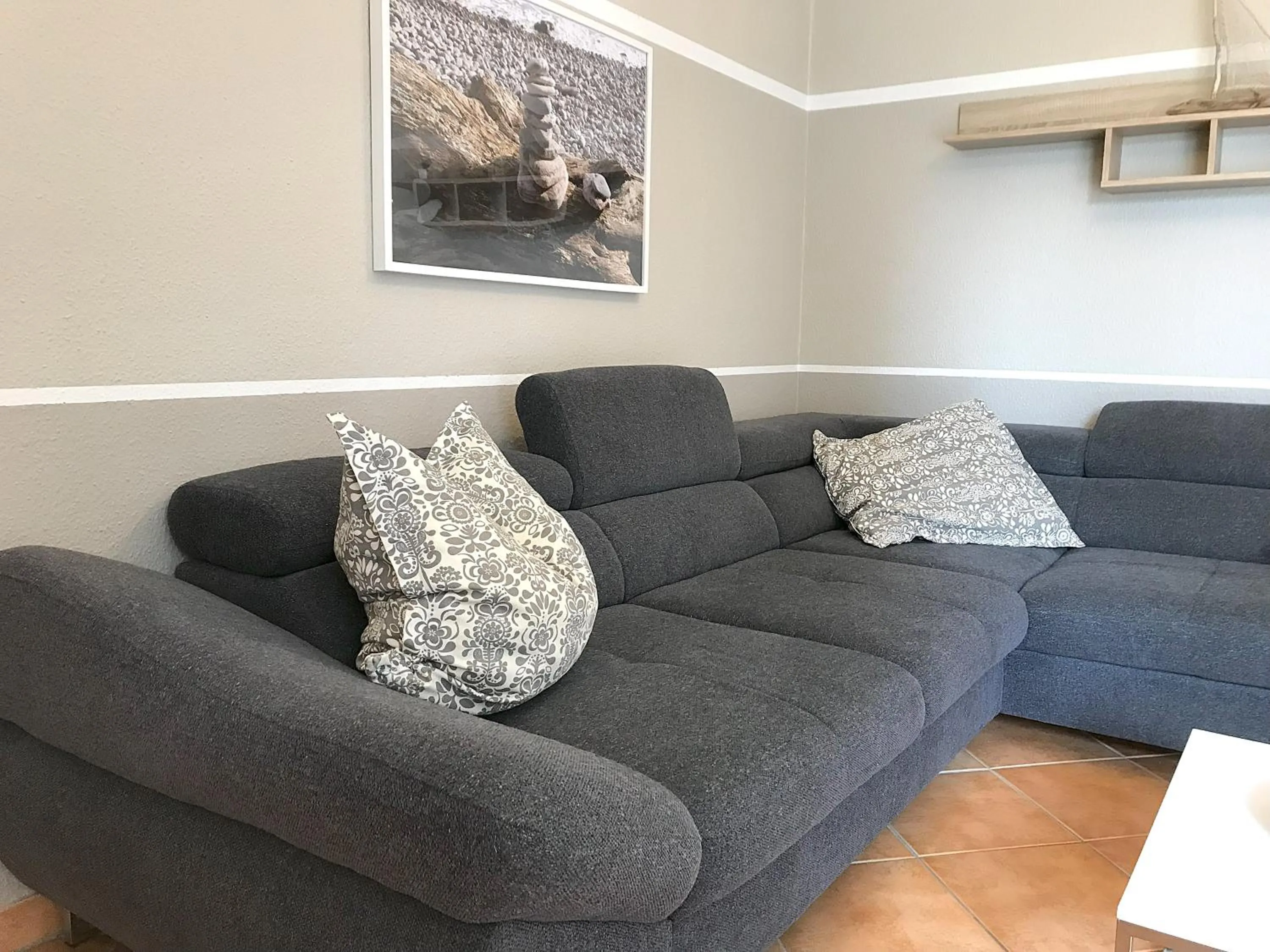 Living room in Ferienwohnung Britta