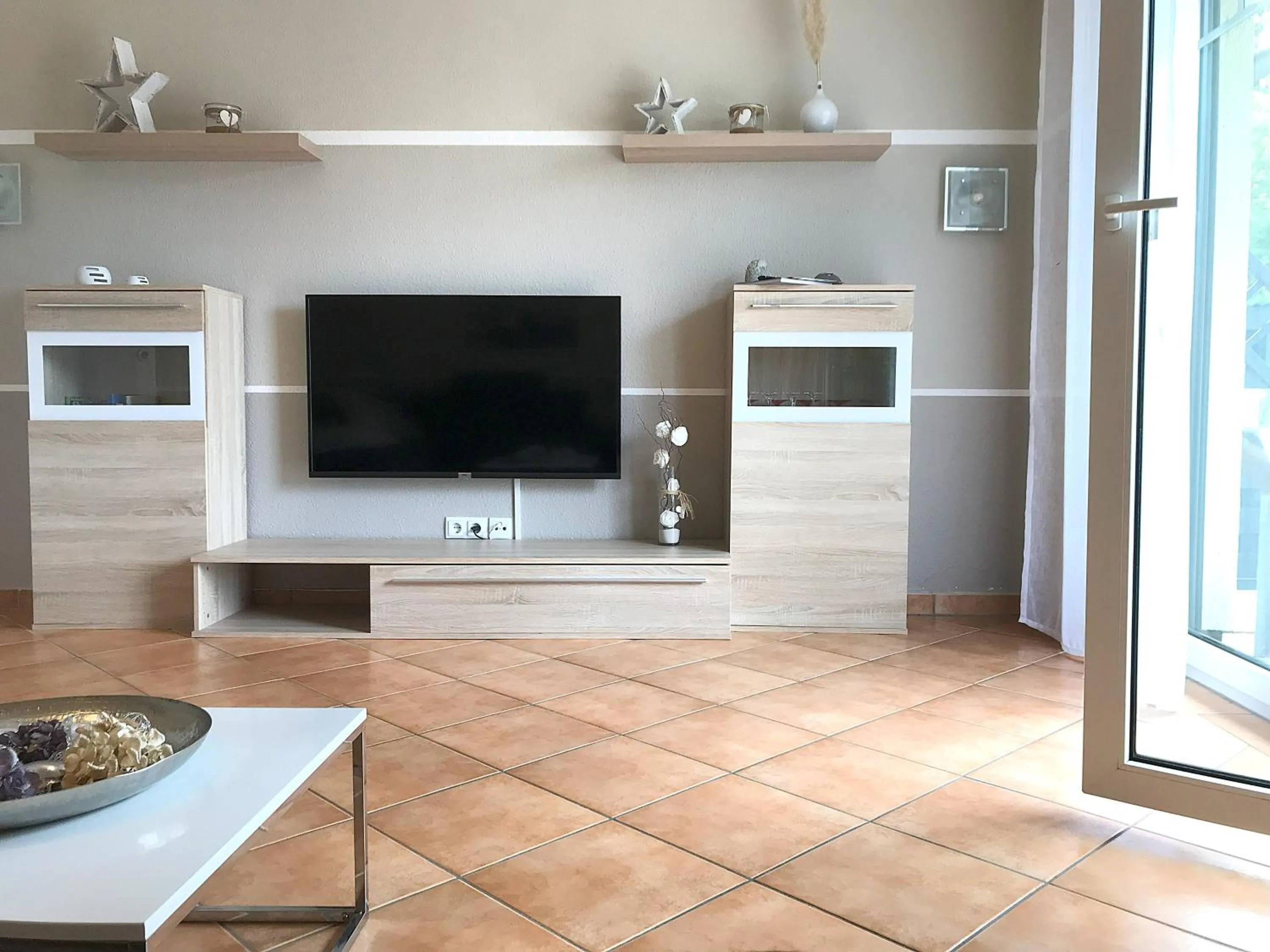 TV and multimedia in Ferienwohnung Britta