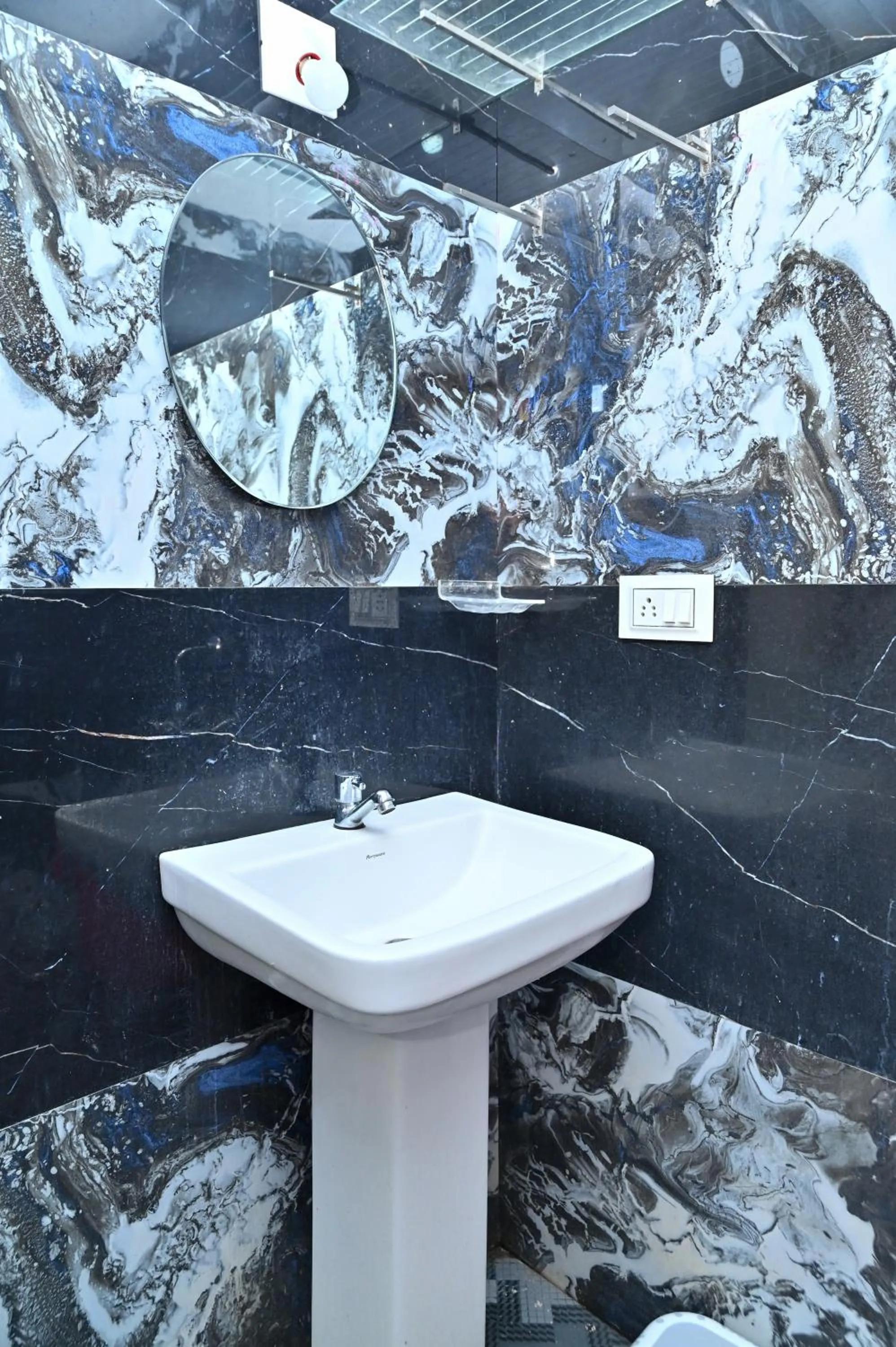 Bathroom in NAVARATHNA International resort