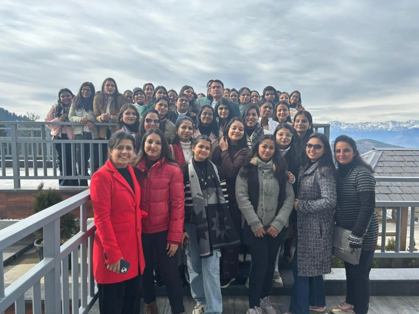 group of guests in Hotel Greenberry Narkanda
