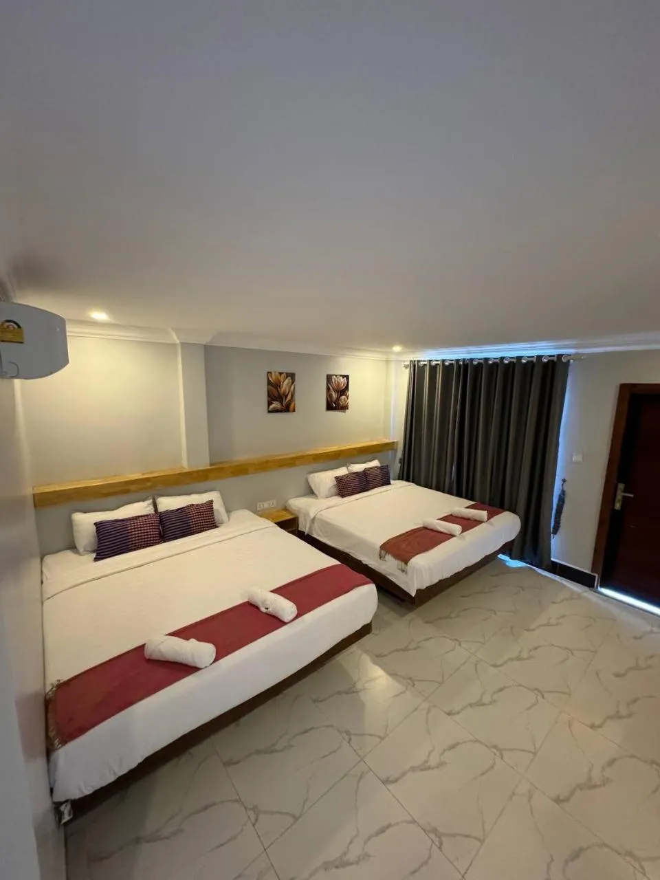 Bed in SAMOT KHSACH RESORT ll