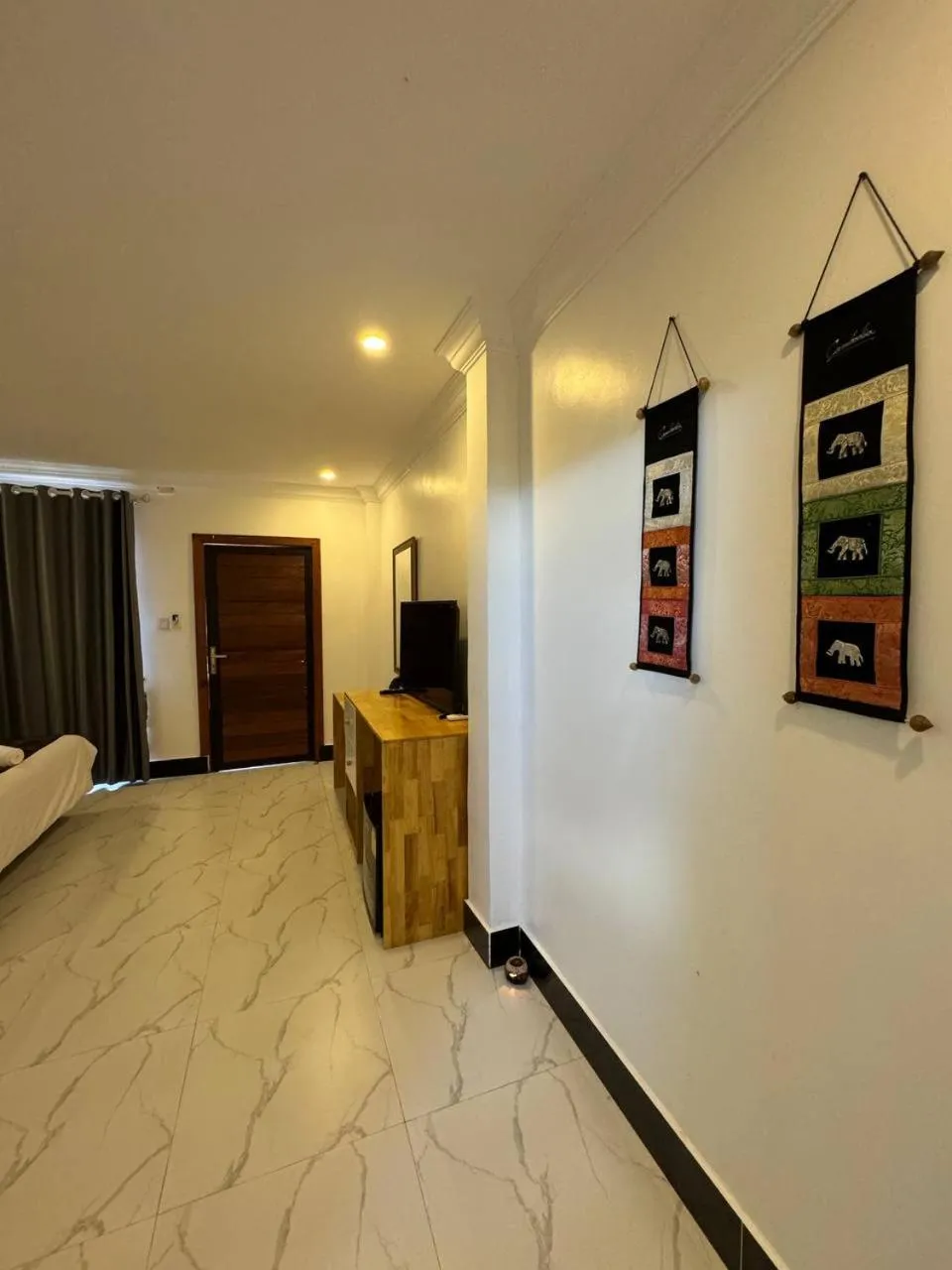 Living room, Bed in SAMOT KHSACH RESORT ll