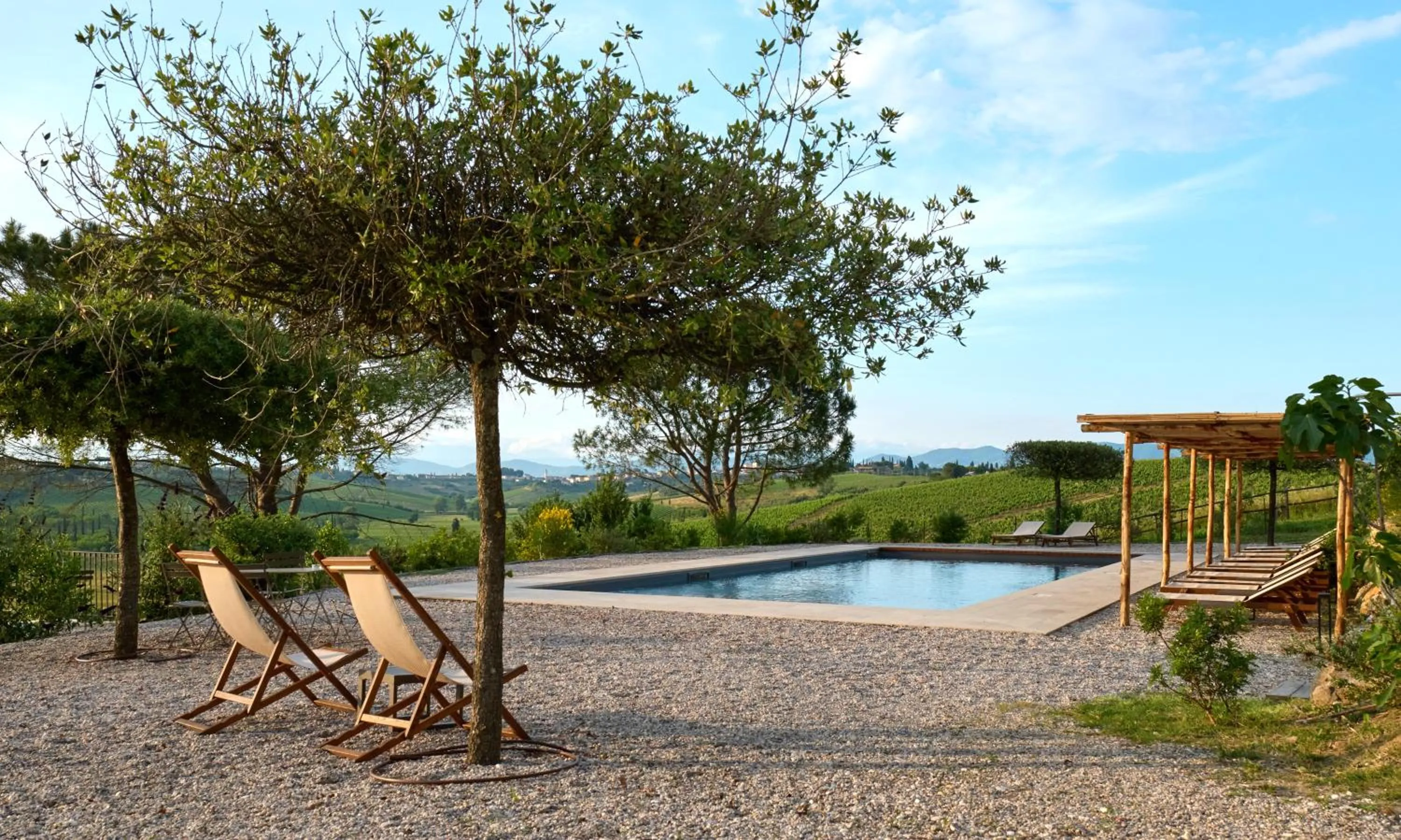 Swimming pool in Colle Alberti Country House