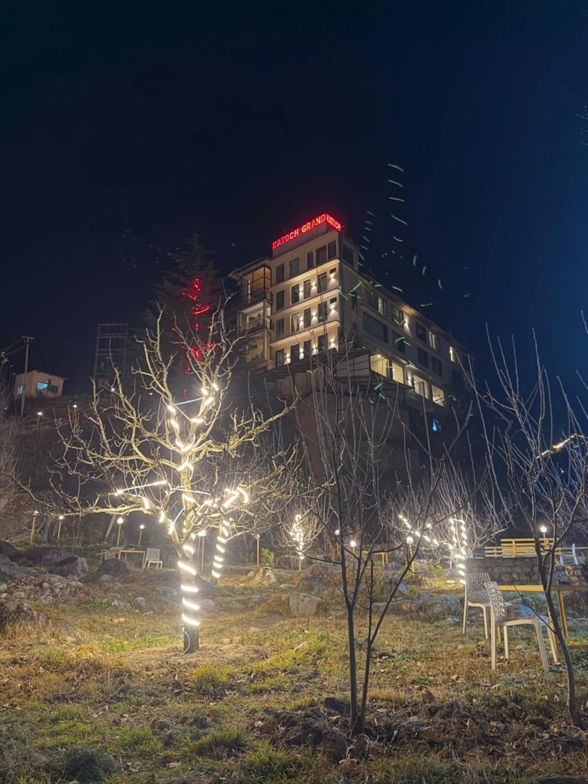 Garden in The Katoch Grand Resort