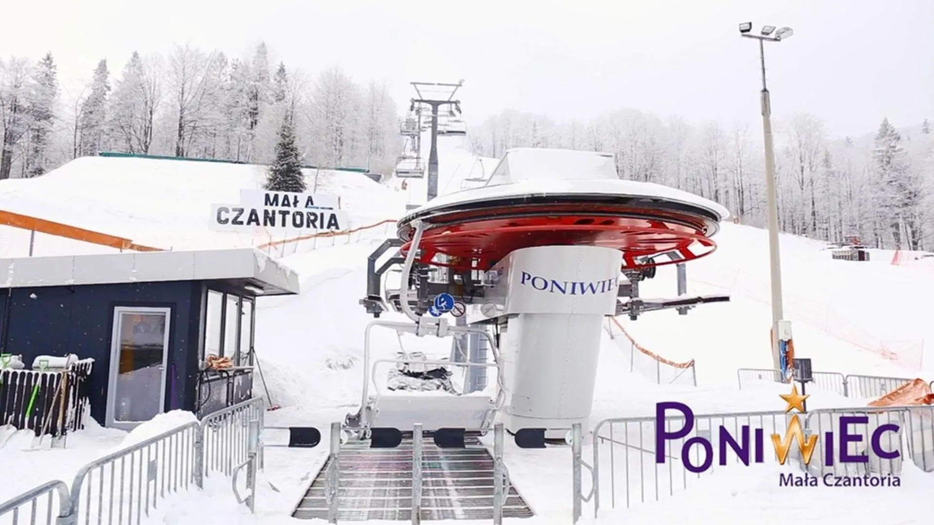 Winter in Poniwiec Mała Czantoria