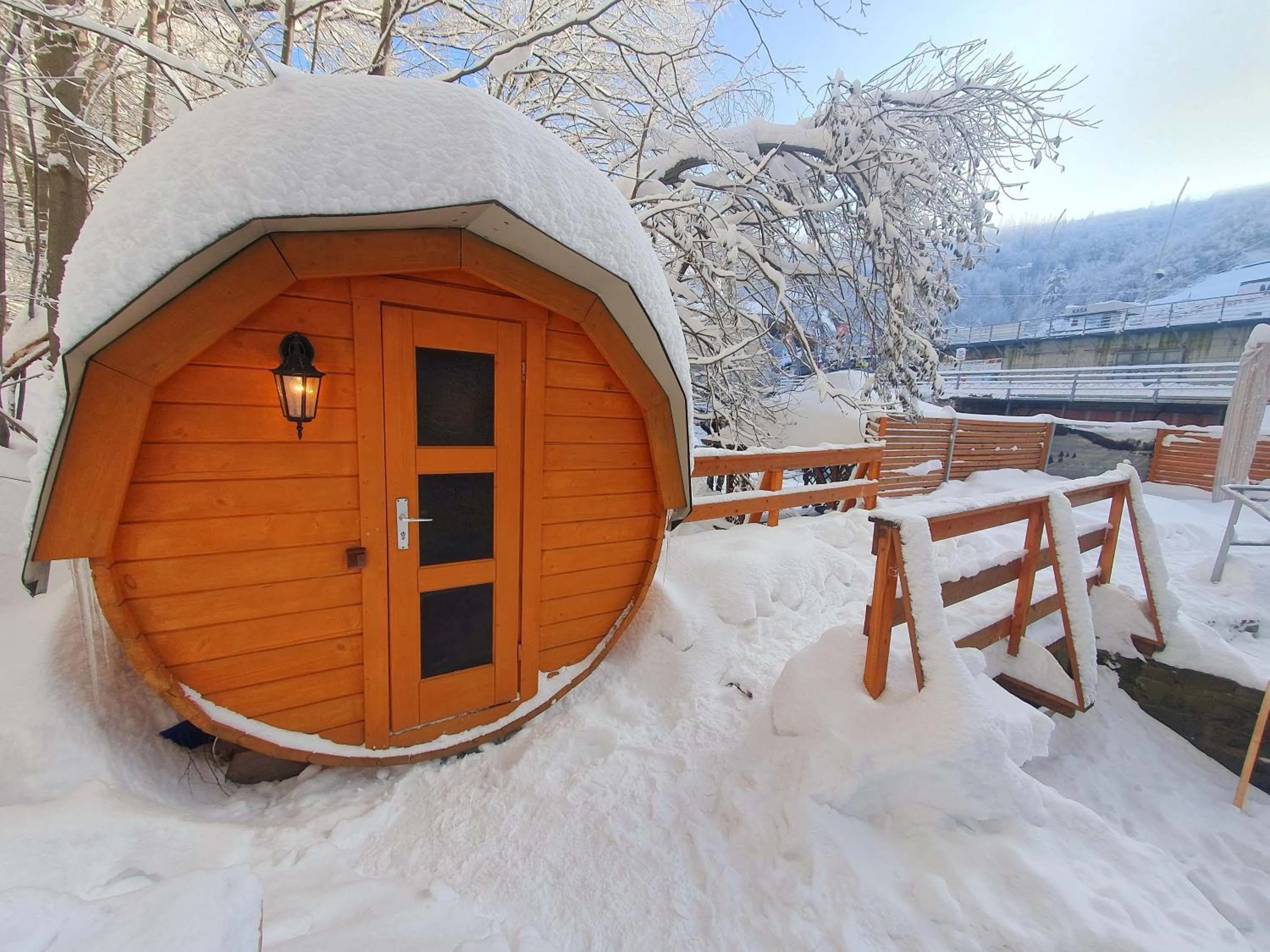 Winter in Poniwiec Mała Czantoria