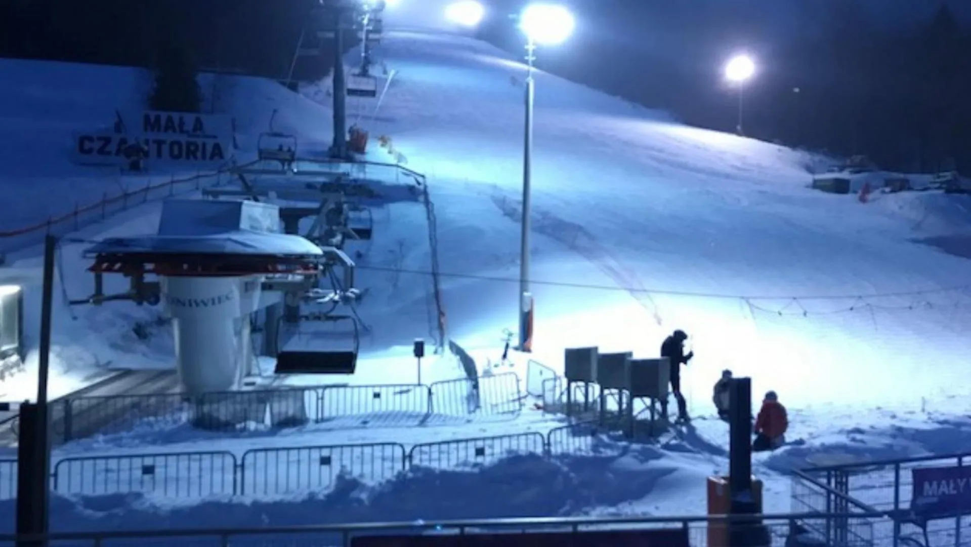 Skiing in Poniwiec Mała Czantoria
