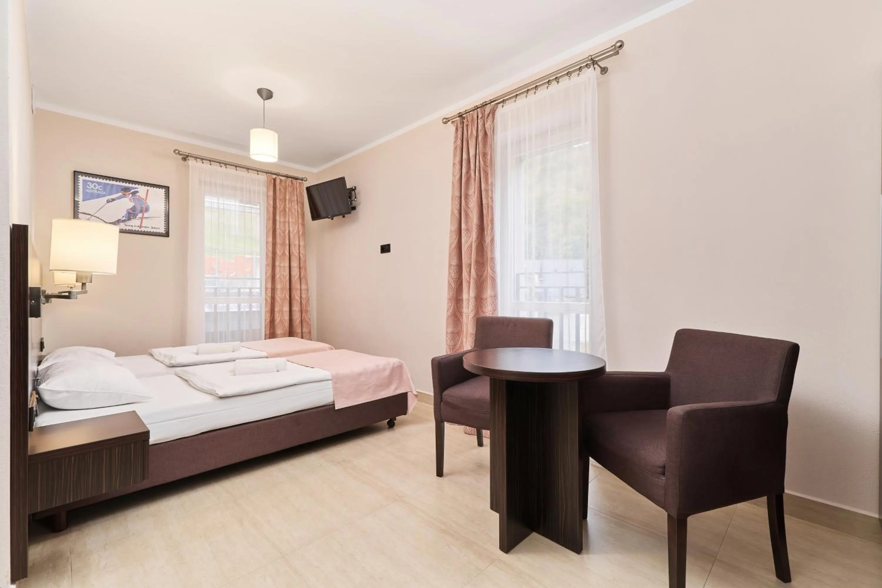 Photo of the whole room, Bed in Poniwiec Mała Czantoria