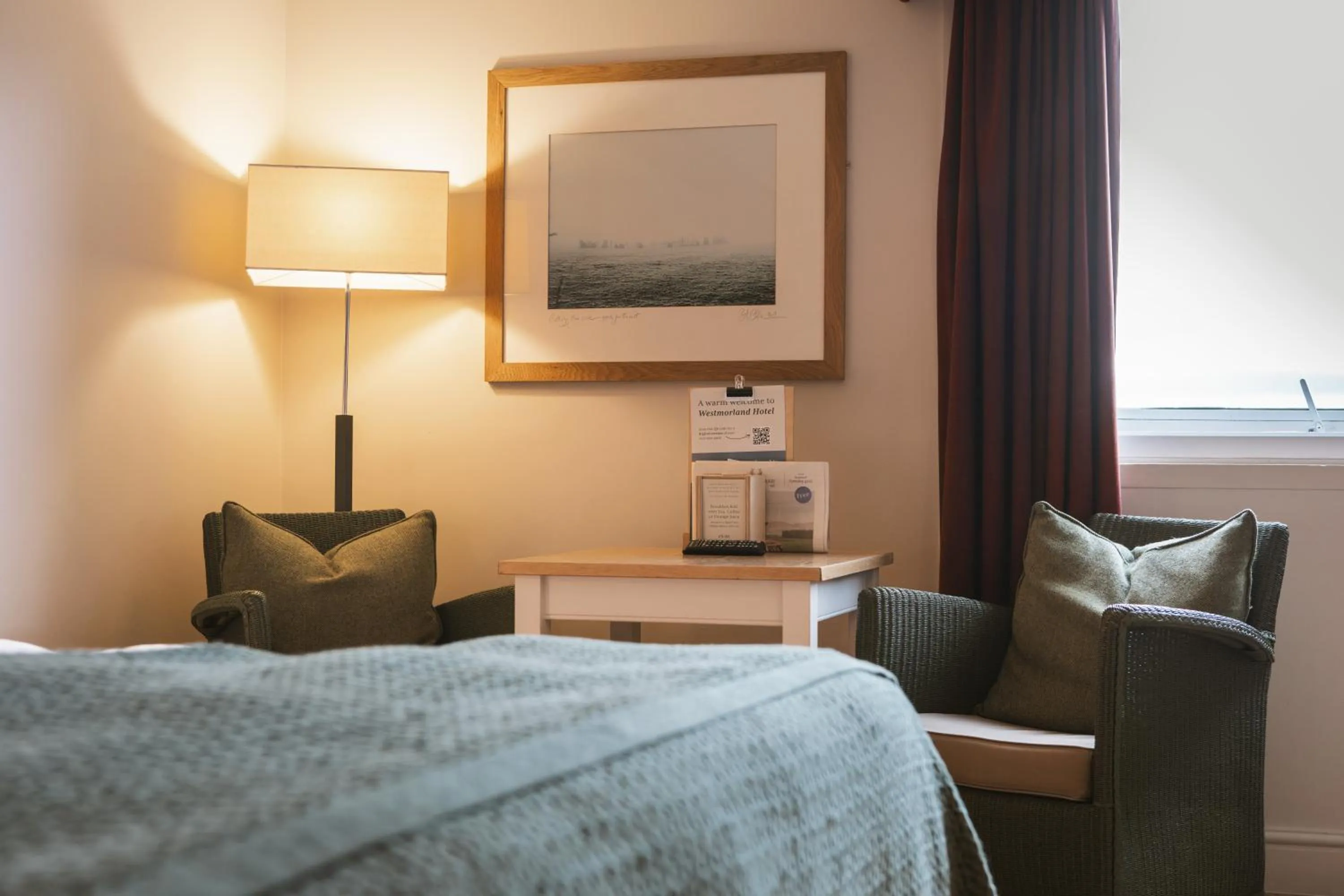 Bedroom, Bed in Westmorland Hotel Tebay