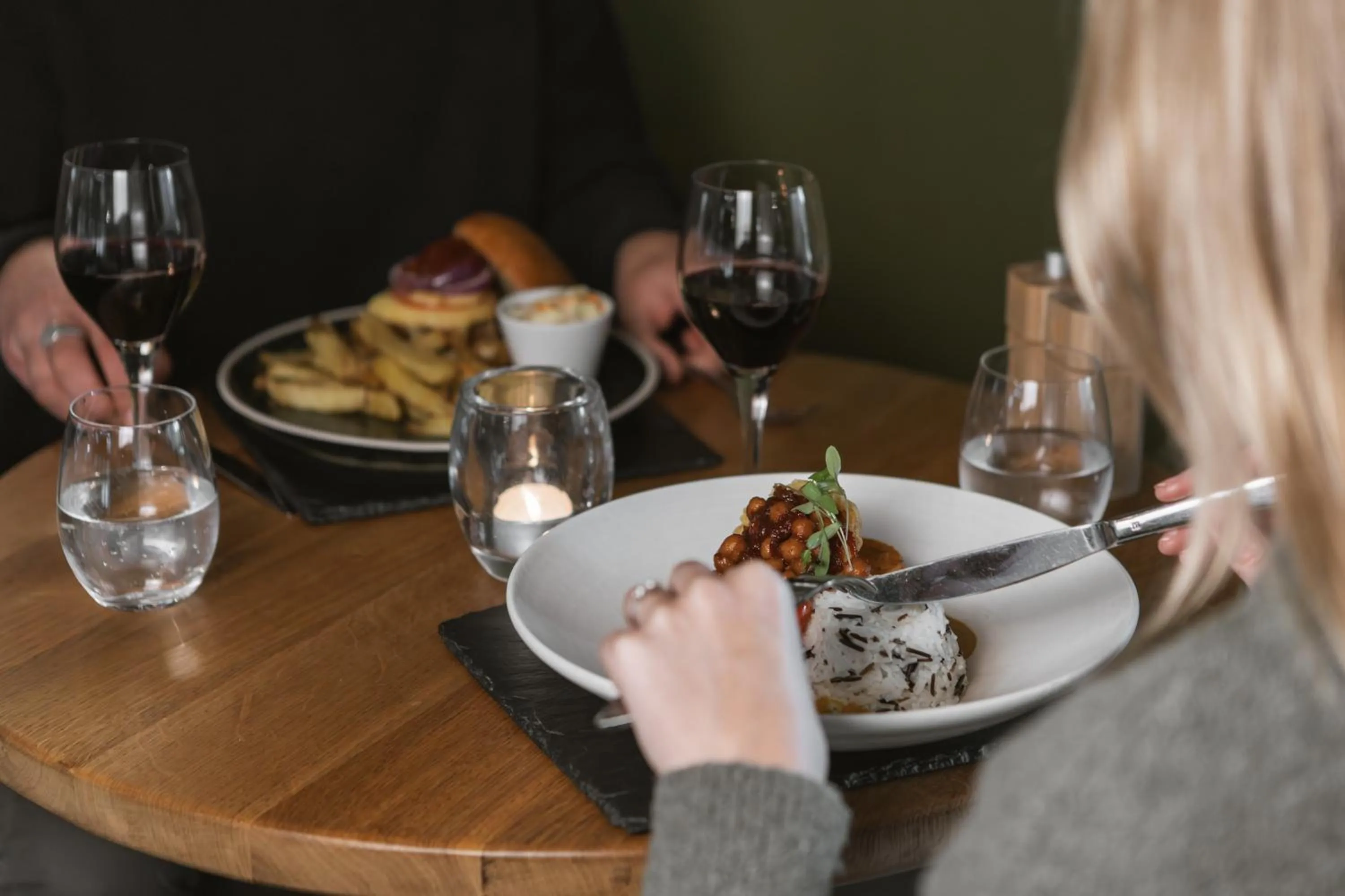 Dinner in Westmorland Hotel Tebay