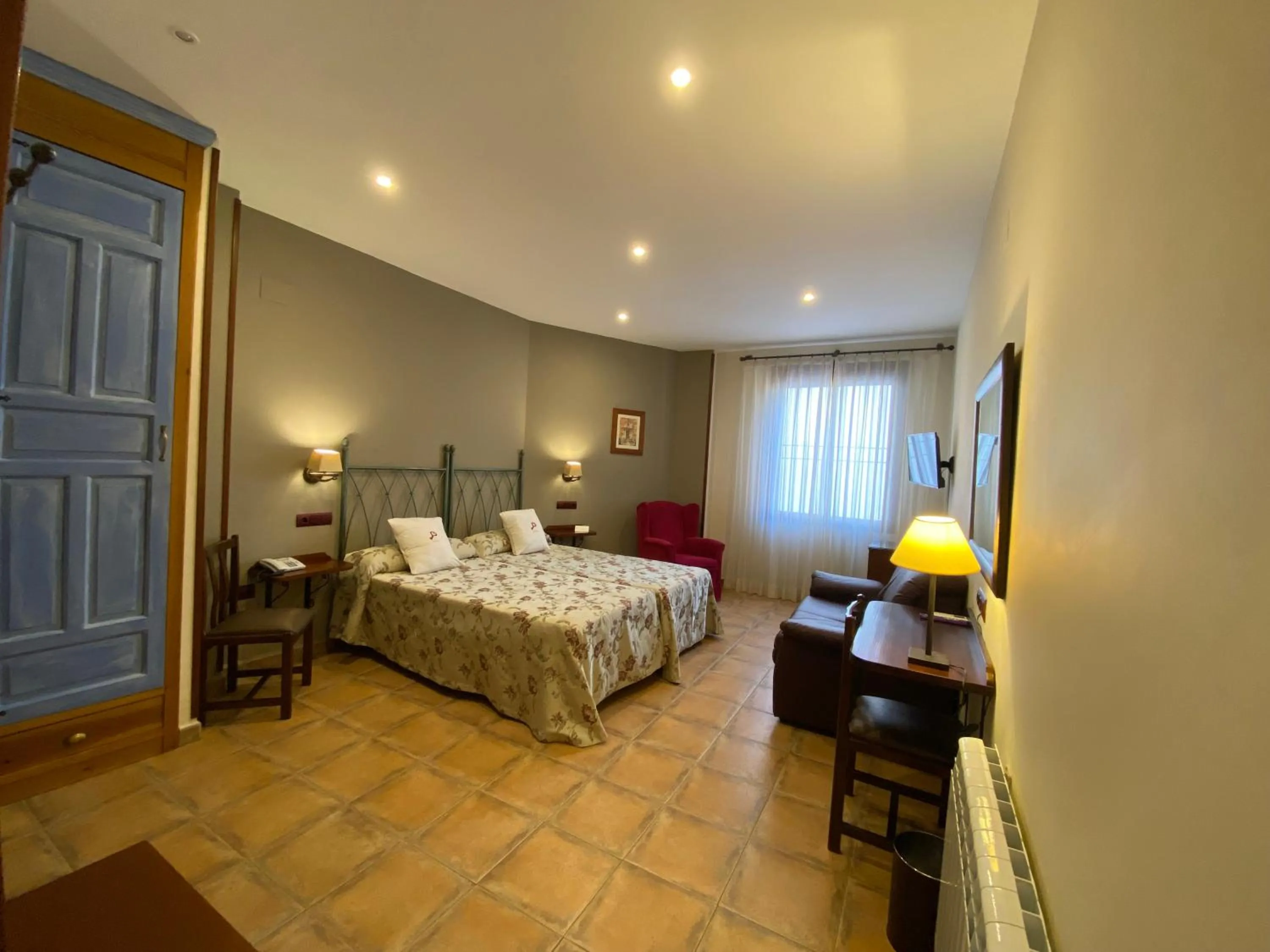 Bed in Hospedium Hotel Retiro del Maestre