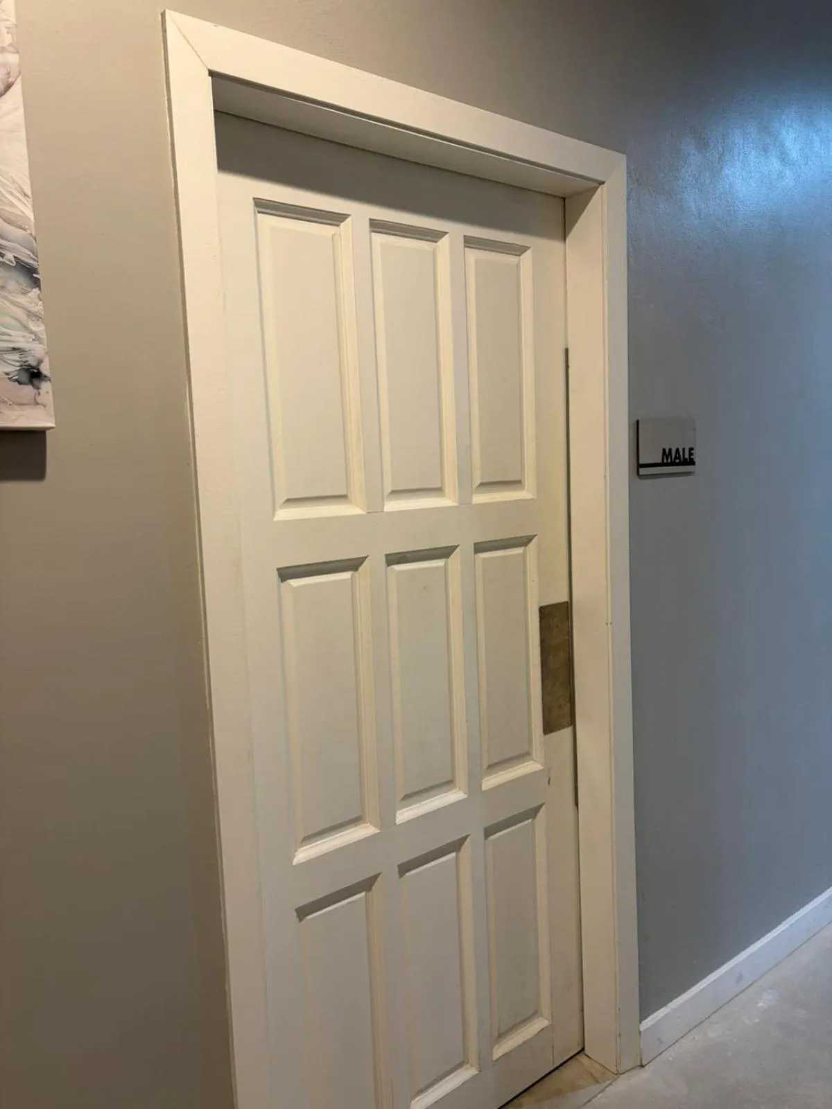 Bathroom in Sandbar Beachfront Hotel & Hostel Restaurant