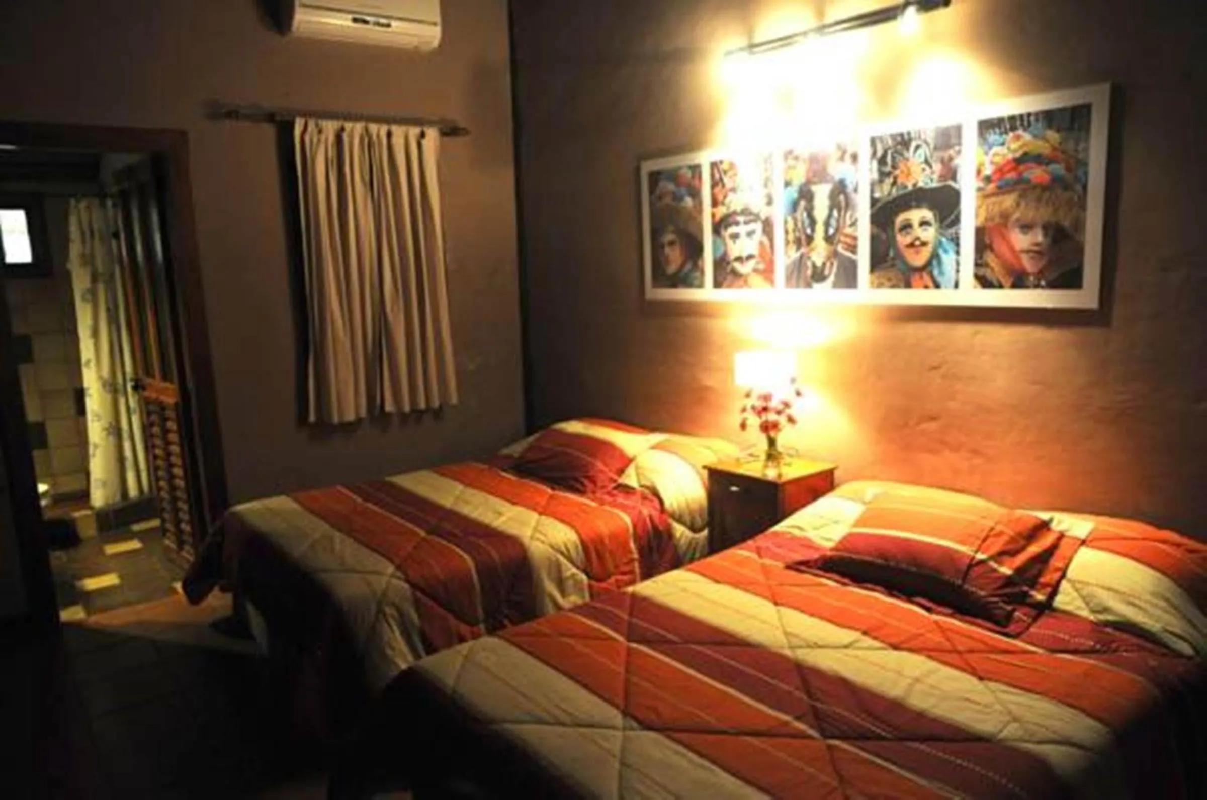 Decorative detail, Bed in Hotel San Juan Ometepe