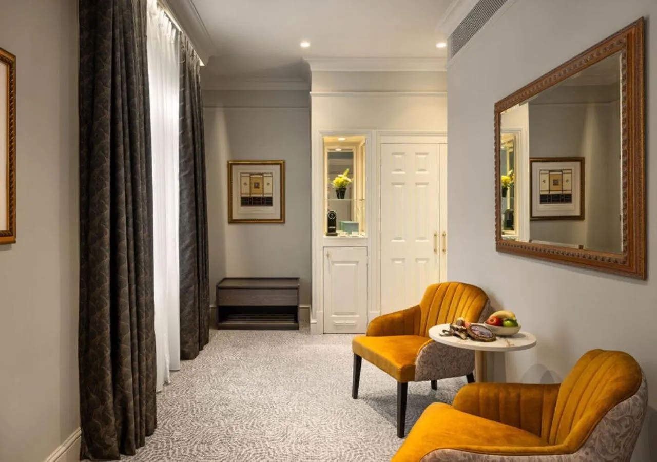 Living room in St. James' Court, A Taj Hotel, London