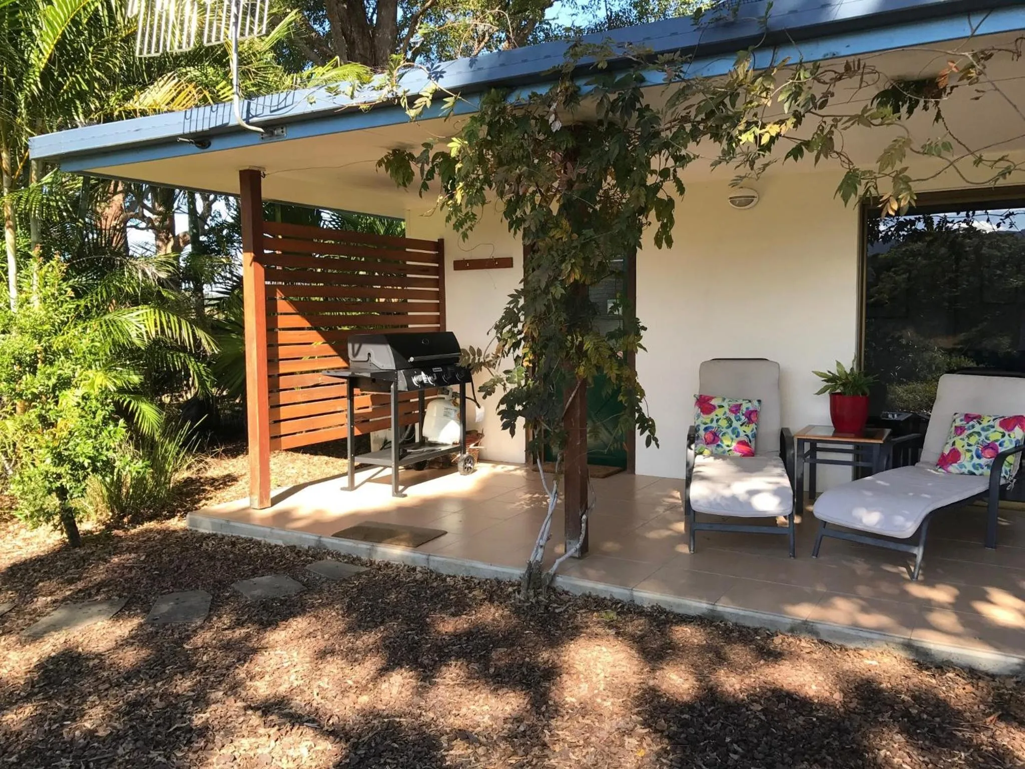Patio in Hillcrest Mountain View Retreat