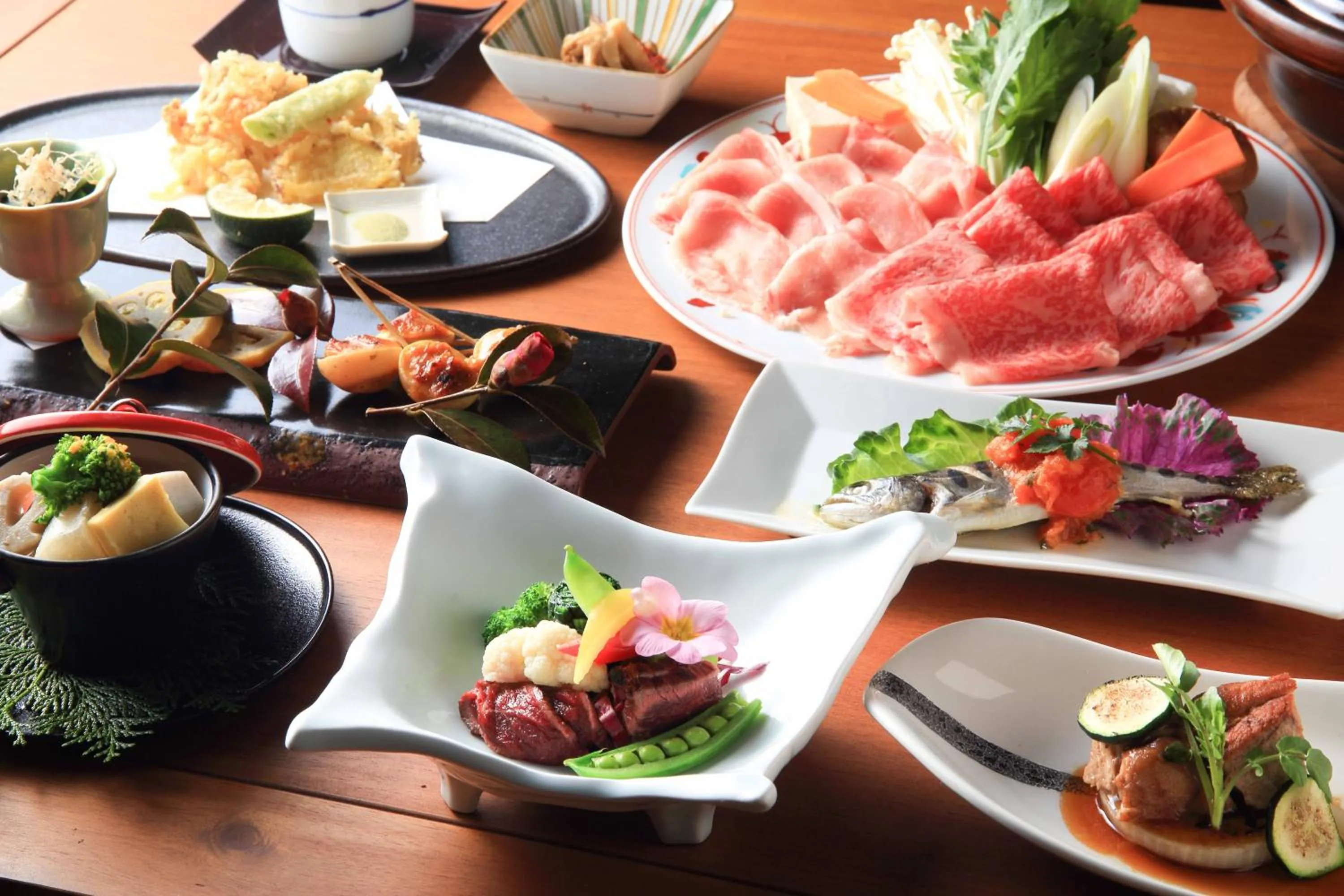 Food in Hanare no Yado Hanagokoro