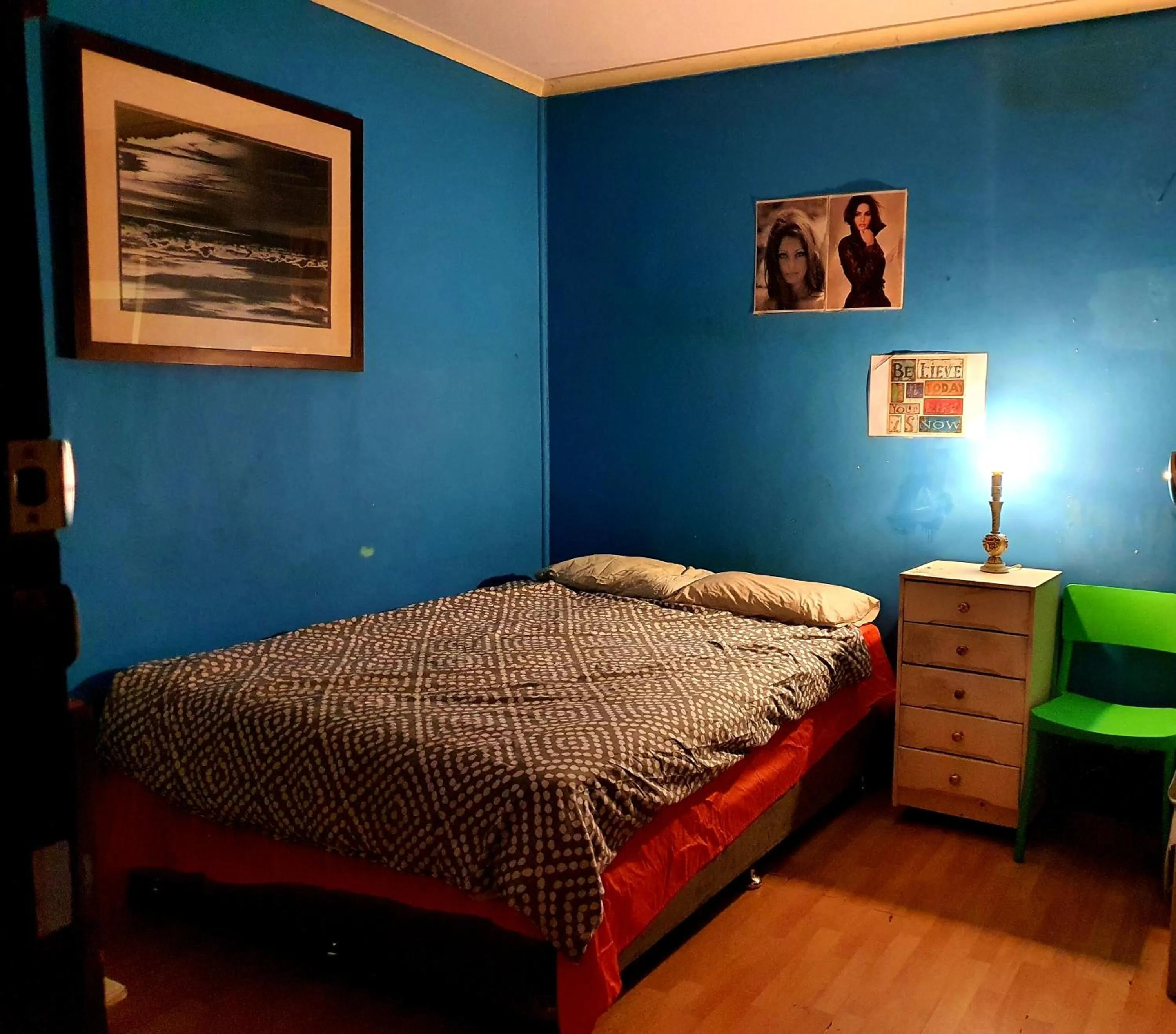 Bed in St Kilda East backpackers' hostel