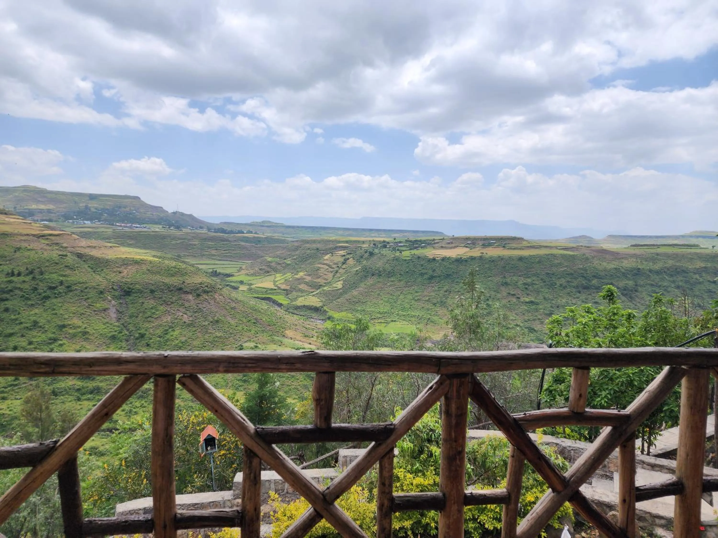 Balcony/Terrace in Sora Lodge Lalibela