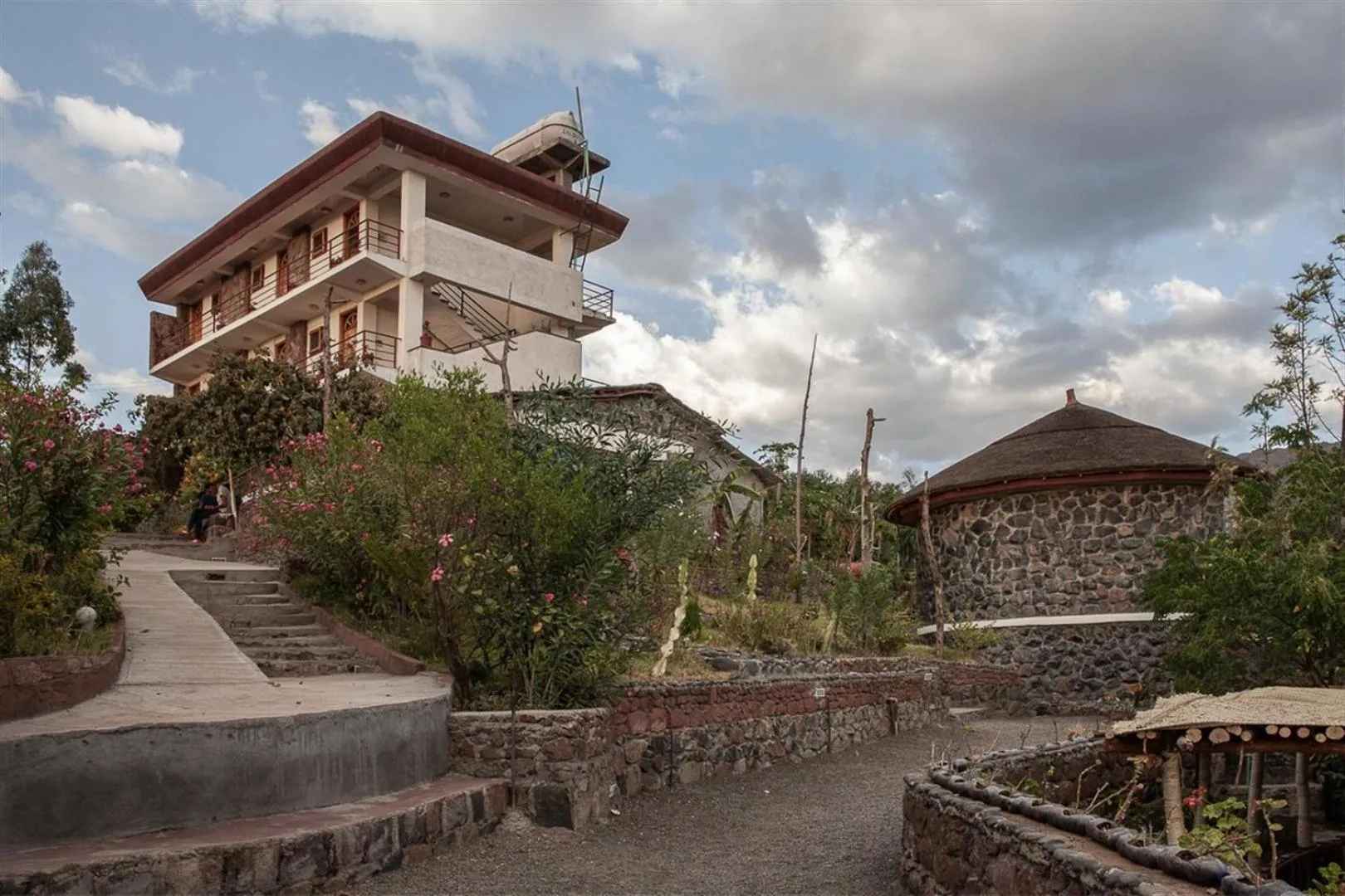 Garden in Sora Lodge Lalibela