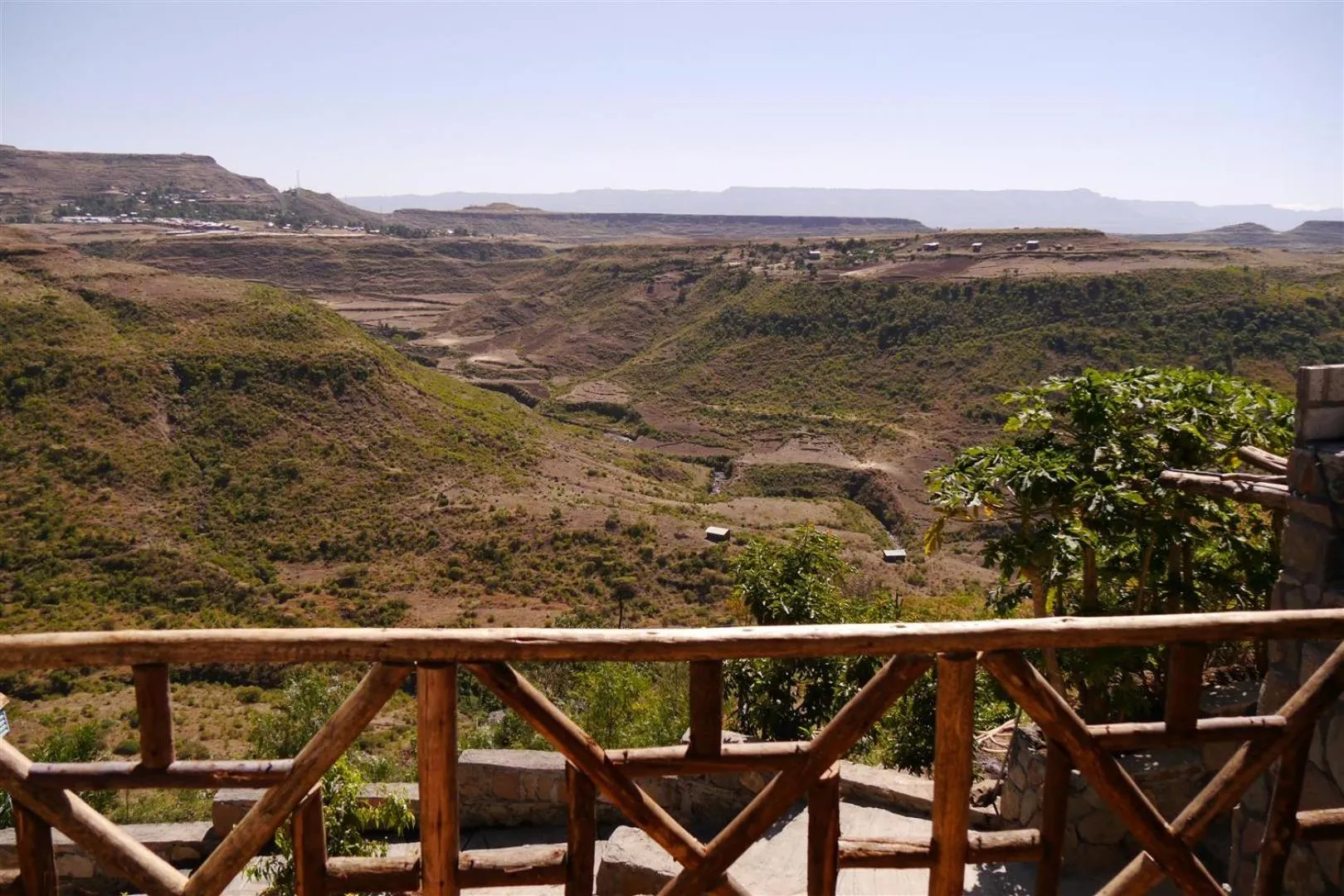 Natural landscape in Sora Lodge Lalibela