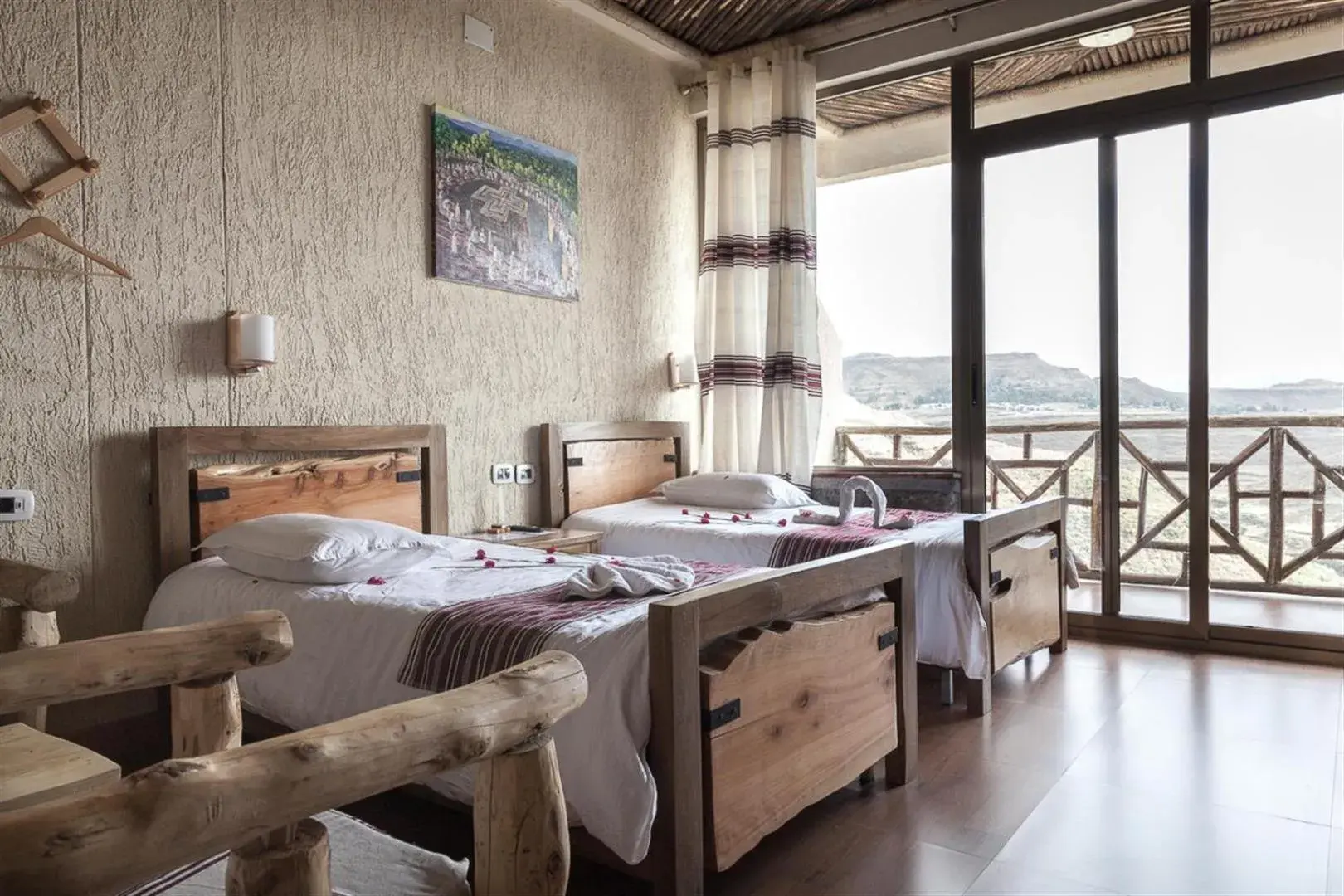 Rock-hewn Deluxe Twin in Sora Lodge Lalibela Rock-hewn Deluxe Twin in Sora Lodge Lalibela