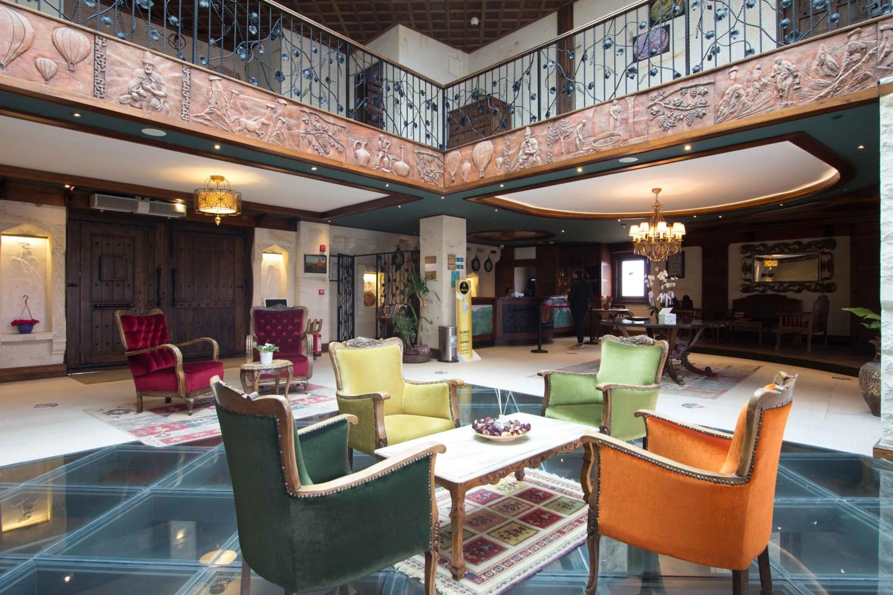 Lobby or reception in Cappadocia Minia Cave Hotel