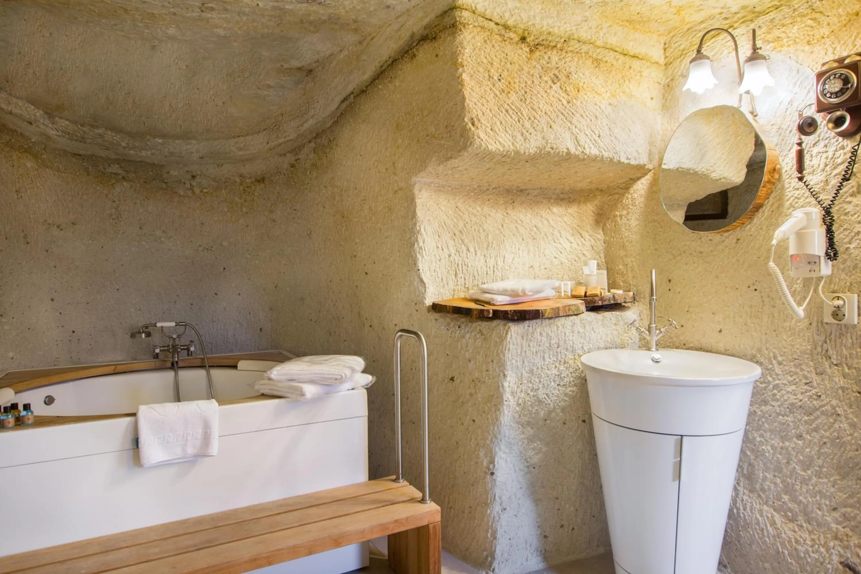 Bathroom in Cappadocia Minia Cave Hotel