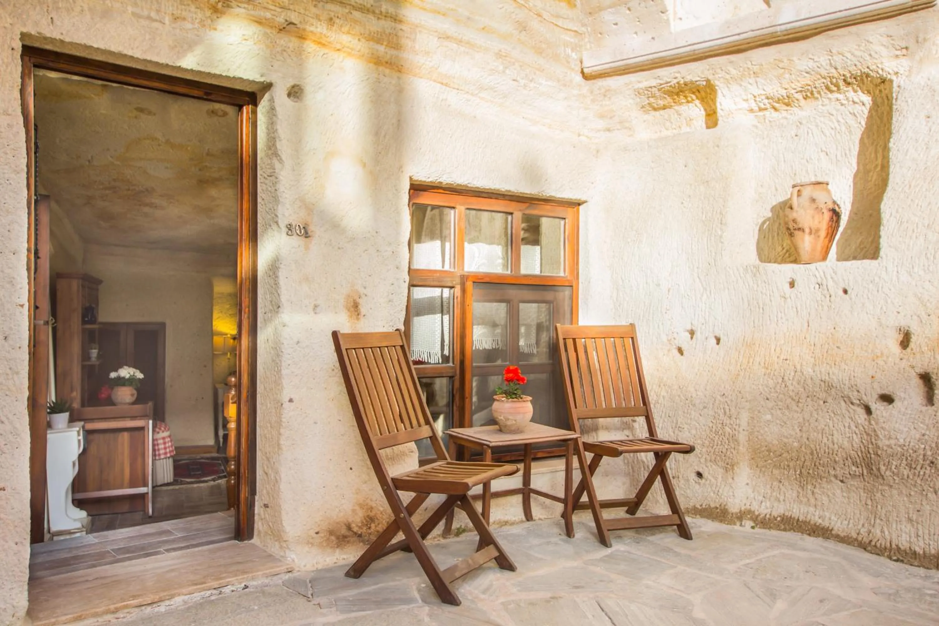 Garden in Cappadocia Minia Cave Hotel