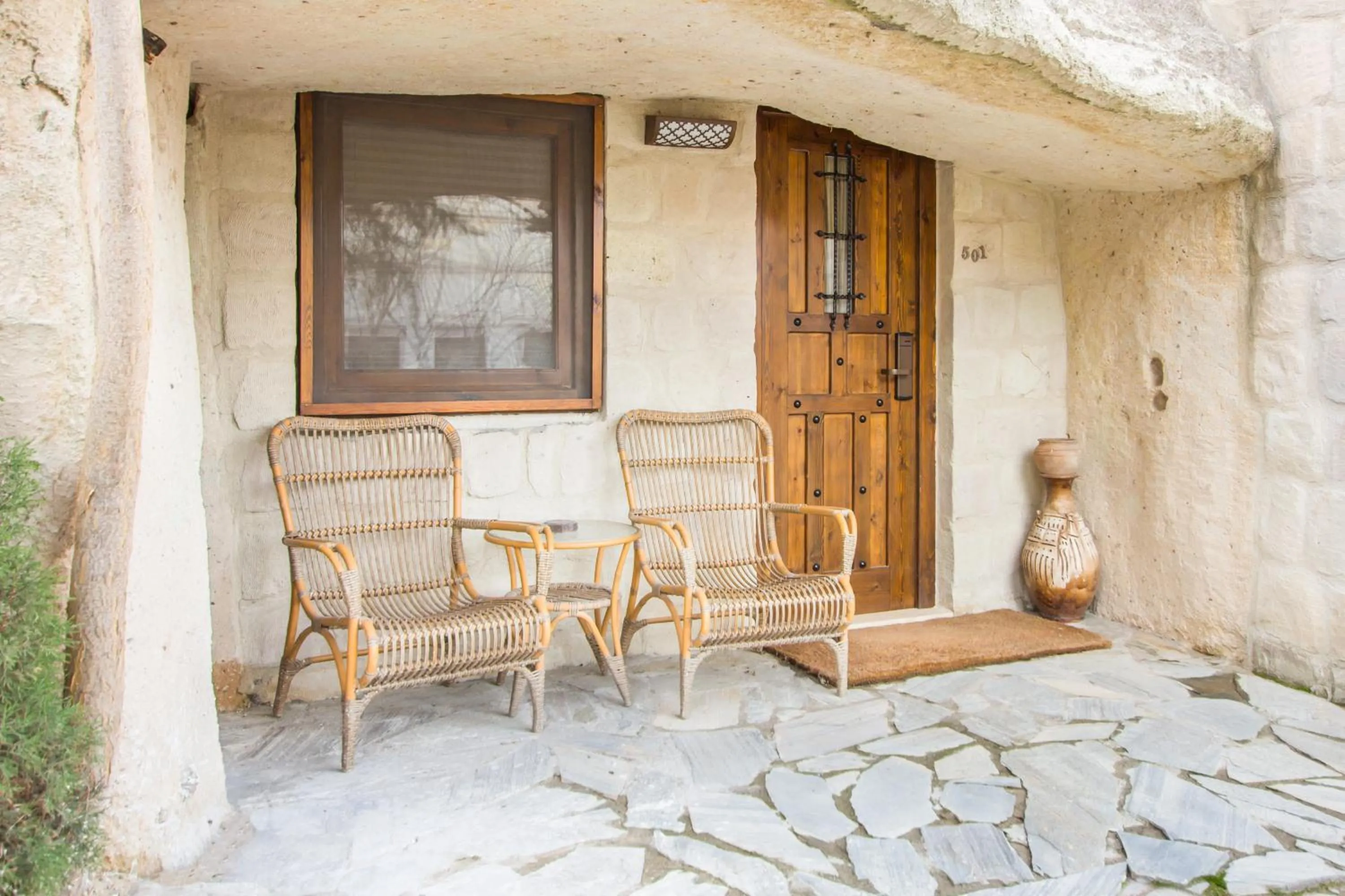 Garden in Cappadocia Minia Cave Hotel