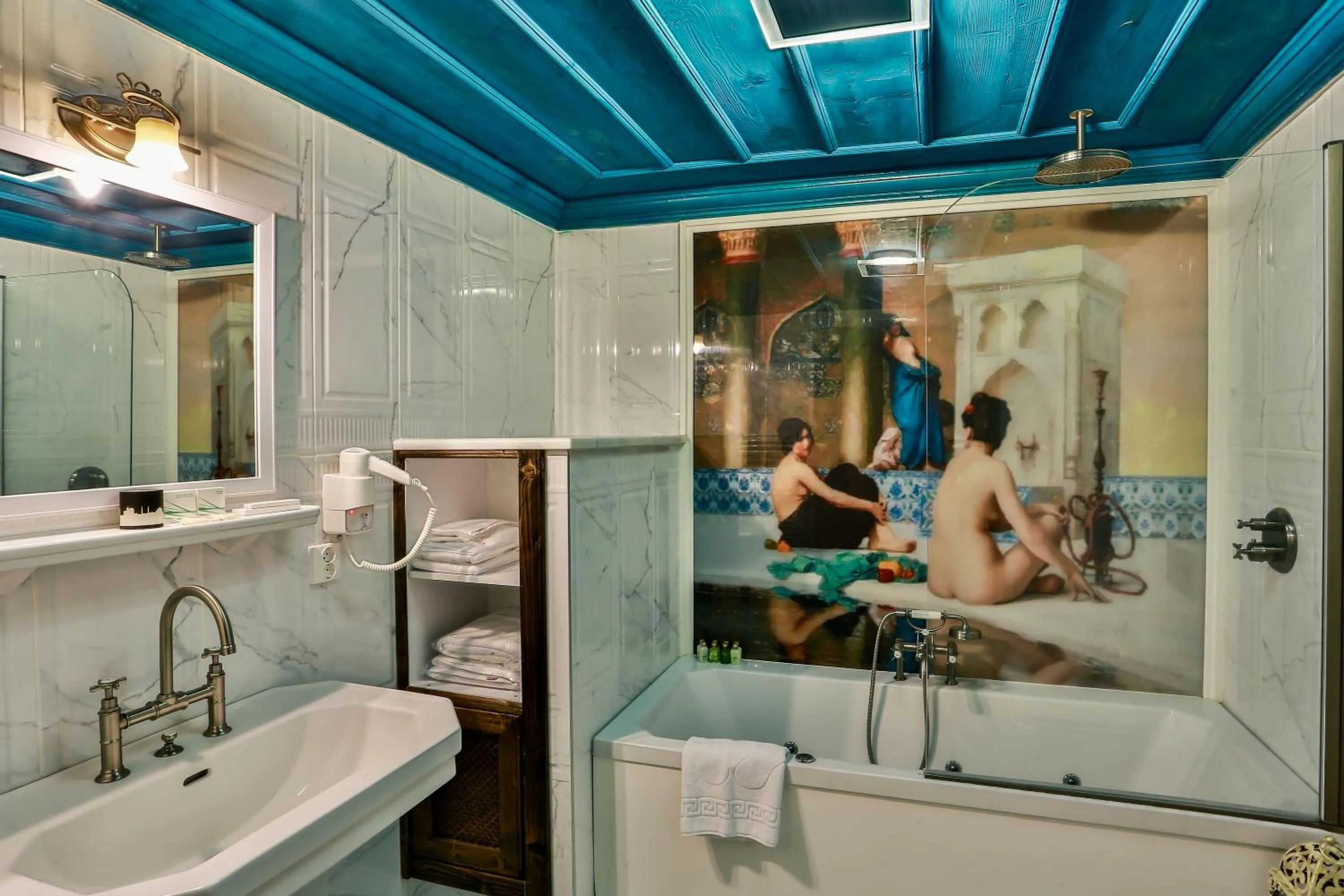 Shower in Cappadocia Minia Cave Hotel